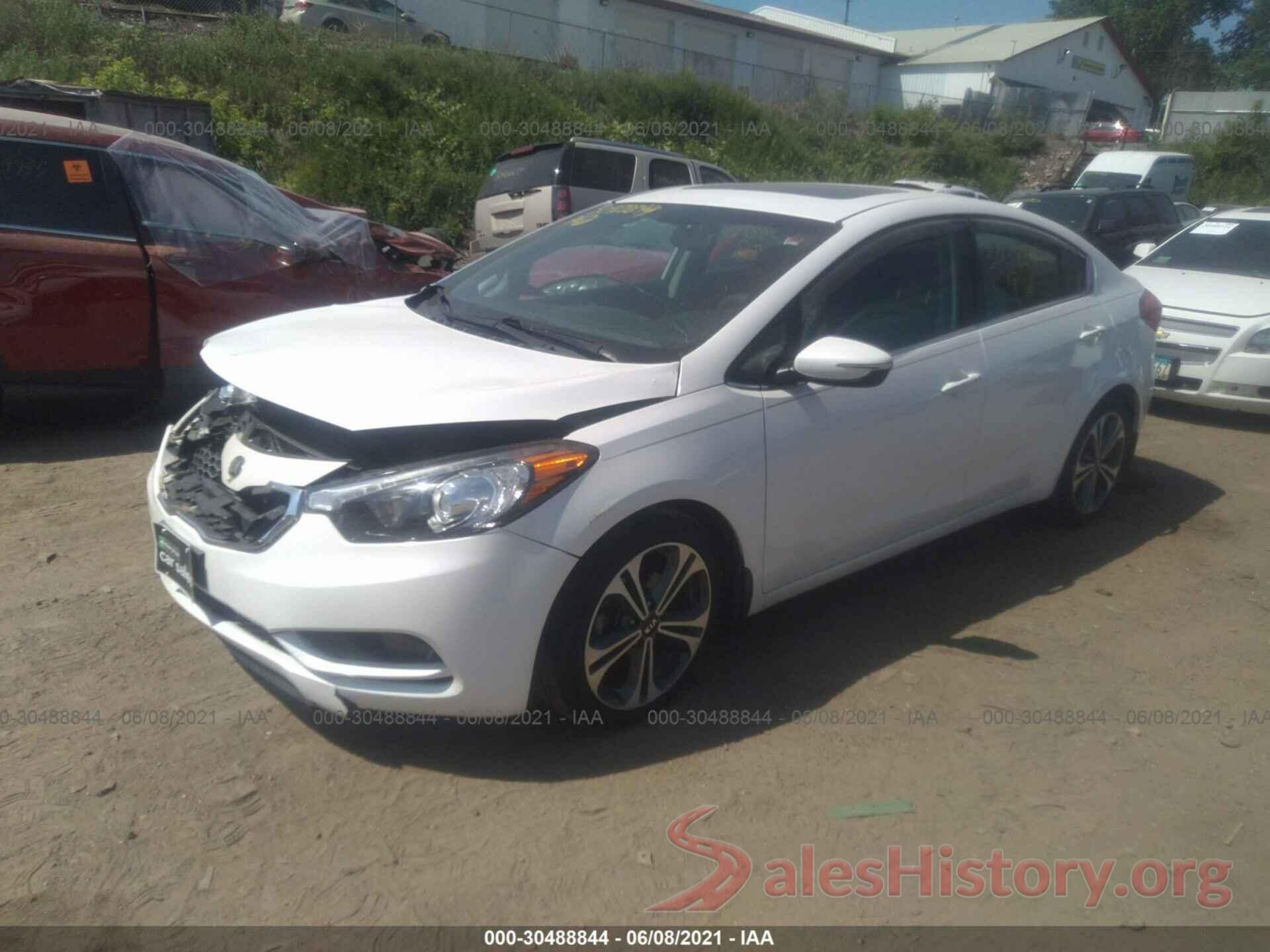 KNAFZ4A88G5479824 2016 KIA FORTE