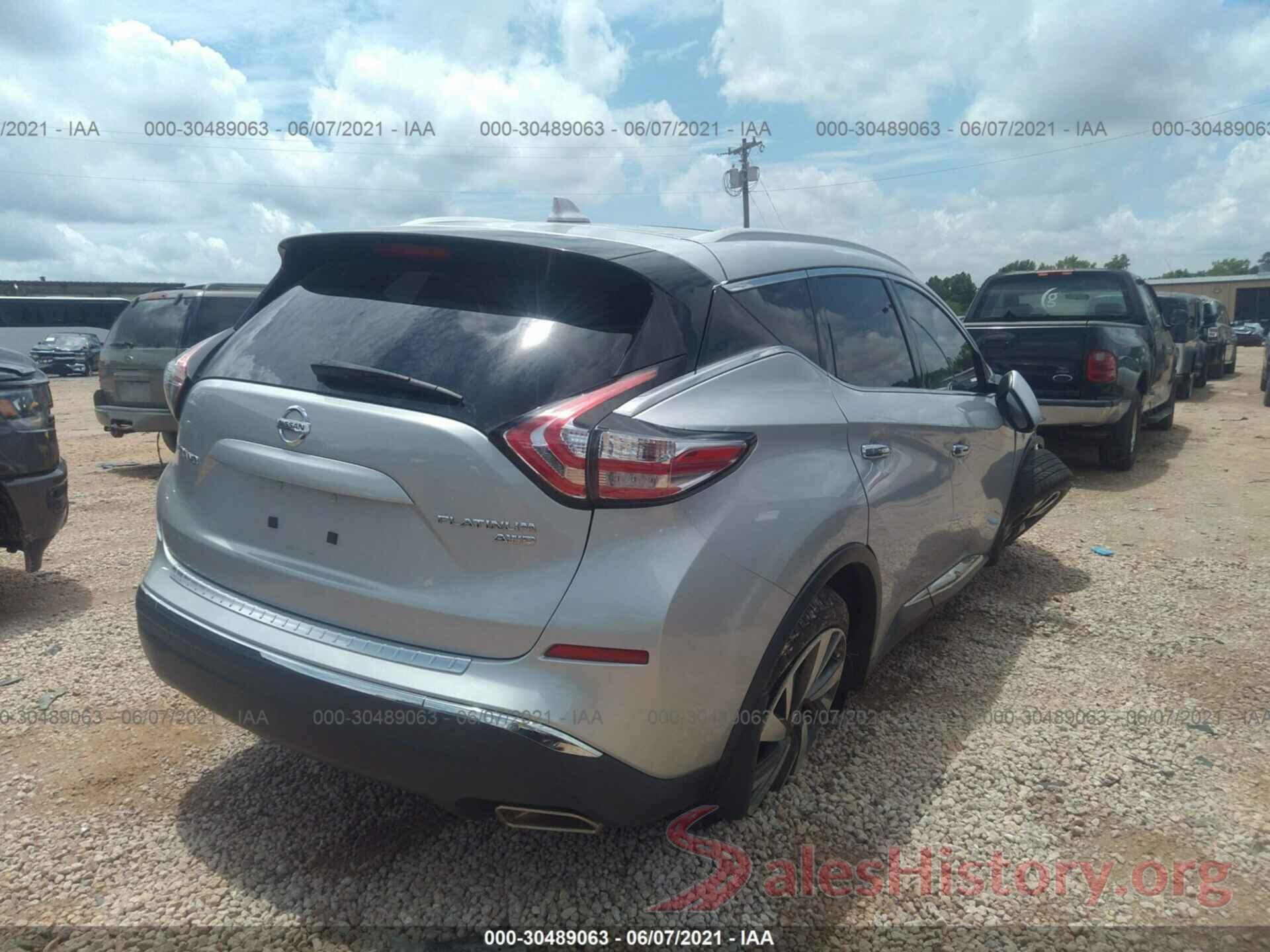 5N1AZ2MH4JN147086 2018 NISSAN MURANO