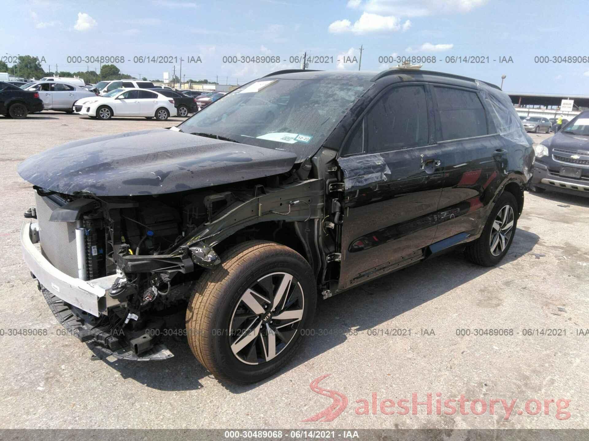 5XYRL4LC5MG005741 2021 KIA SORENTO