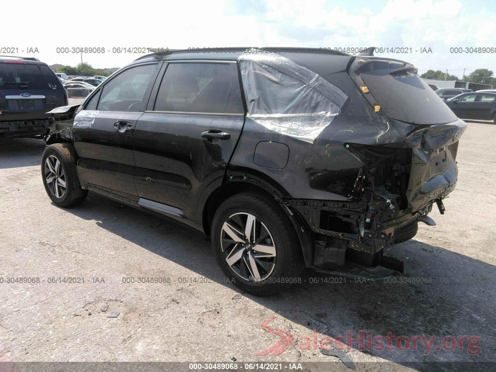 5XYRL4LC5MG005741 2021 KIA SORENTO