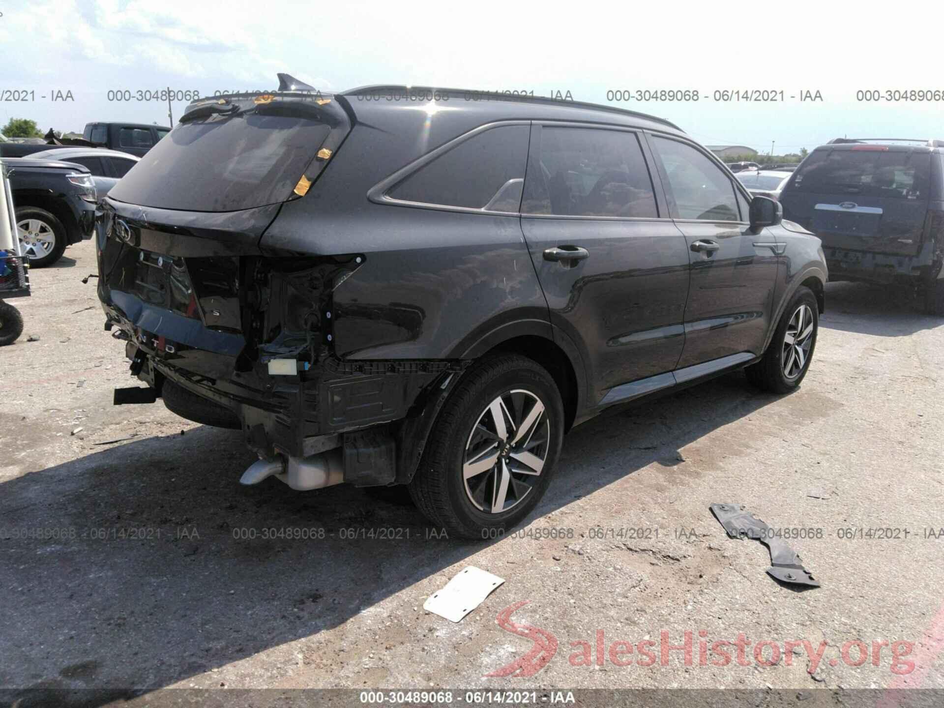 5XYRL4LC5MG005741 2021 KIA SORENTO