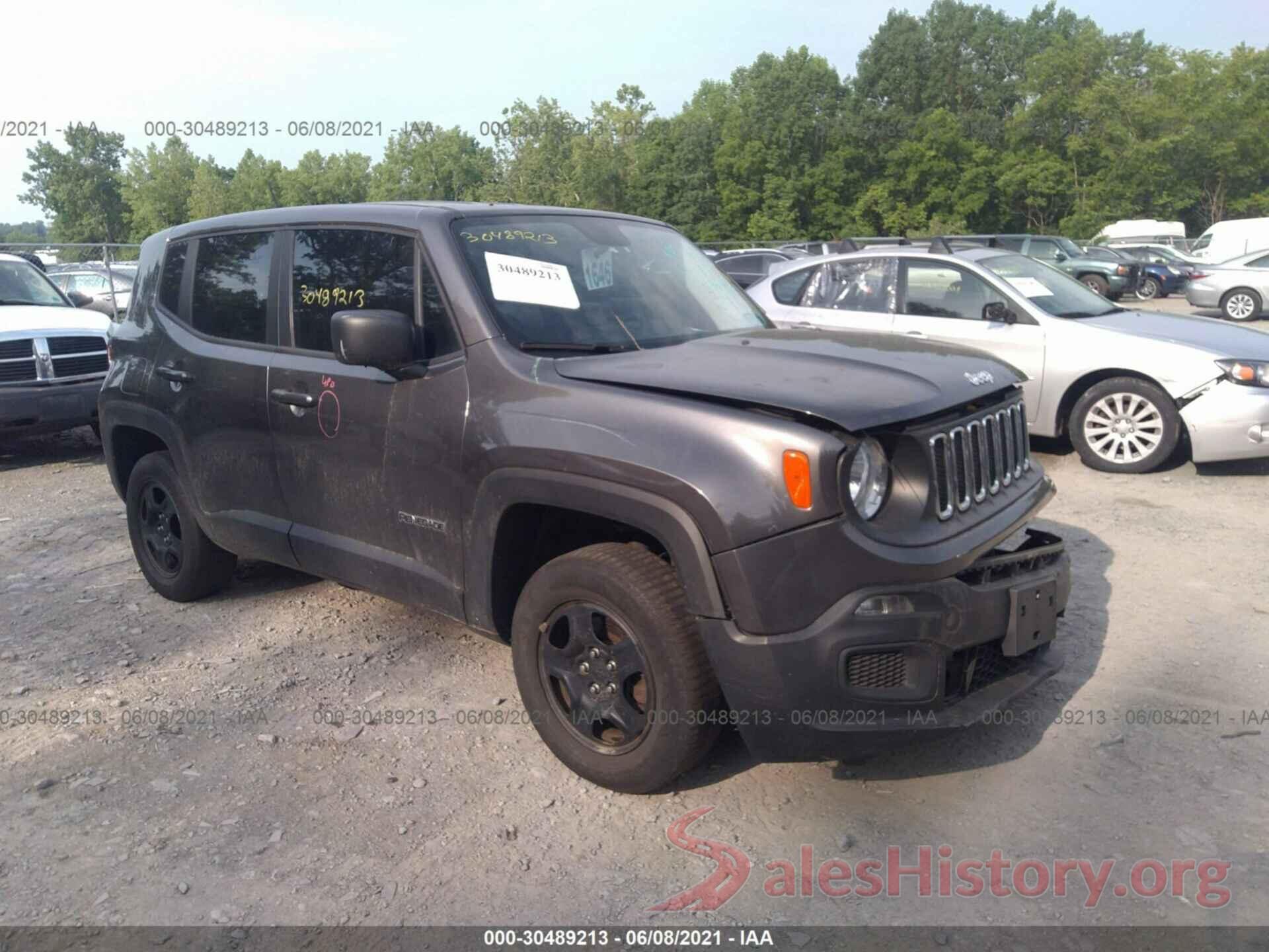 ZACCJBAT4GPE27703 2016 JEEP RENEGADE