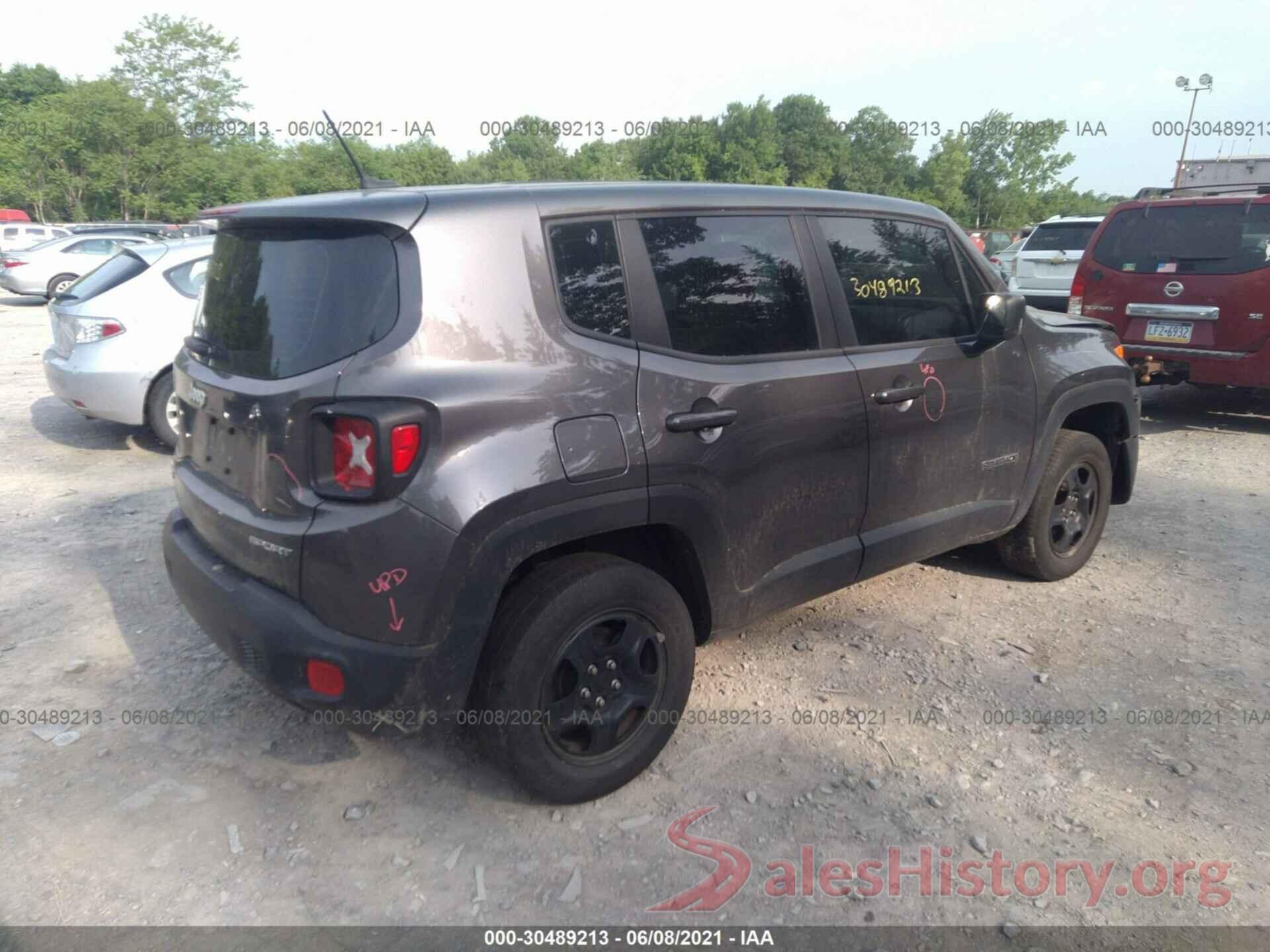 ZACCJBAT4GPE27703 2016 JEEP RENEGADE