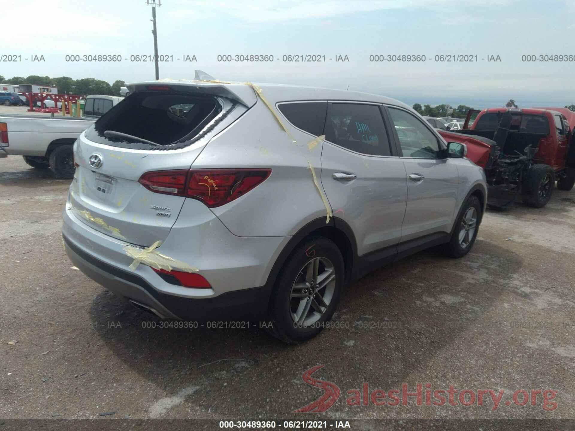 5XYZTDLB1HG411223 2017 HYUNDAI SANTA FE SPORT