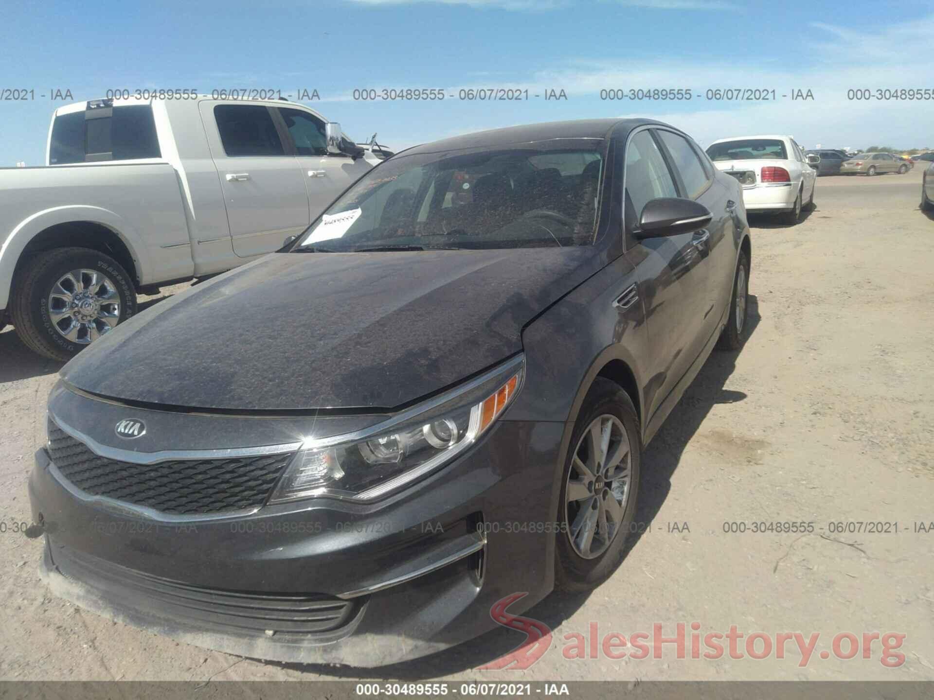 KNAGT4L38G5107178 2016 KIA OPTIMA