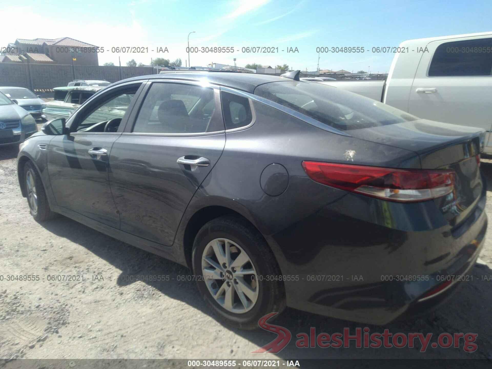 KNAGT4L38G5107178 2016 KIA OPTIMA