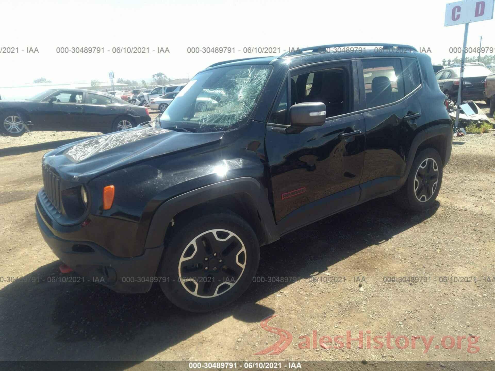 ZACCJBCB2HPF59669 2017 JEEP RENEGADE