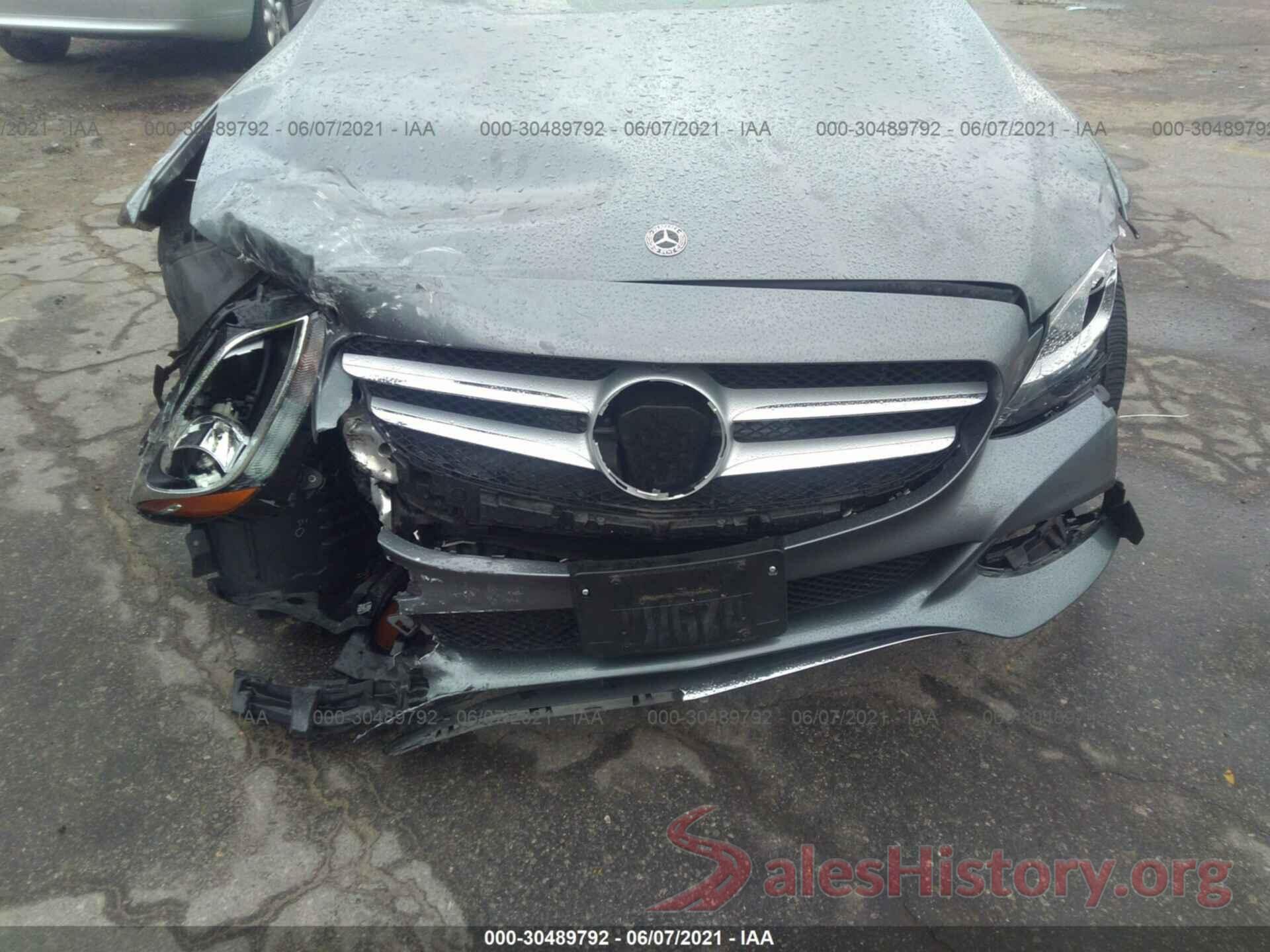 55SWF4JB6JU243717 2018 MERCEDES-BENZ C-CLASS