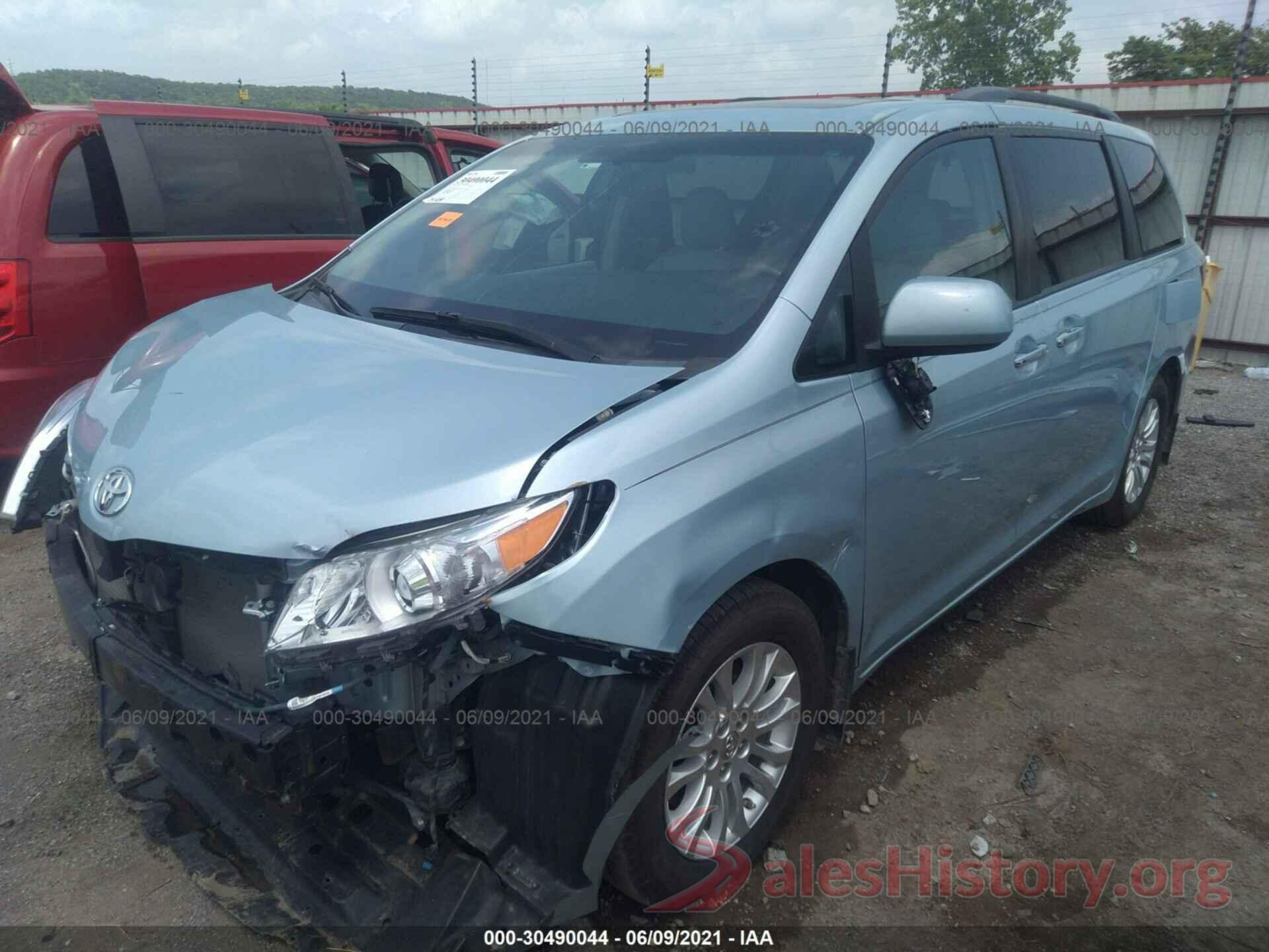 5TDYK3DCXGS758017 2016 TOYOTA SIENNA