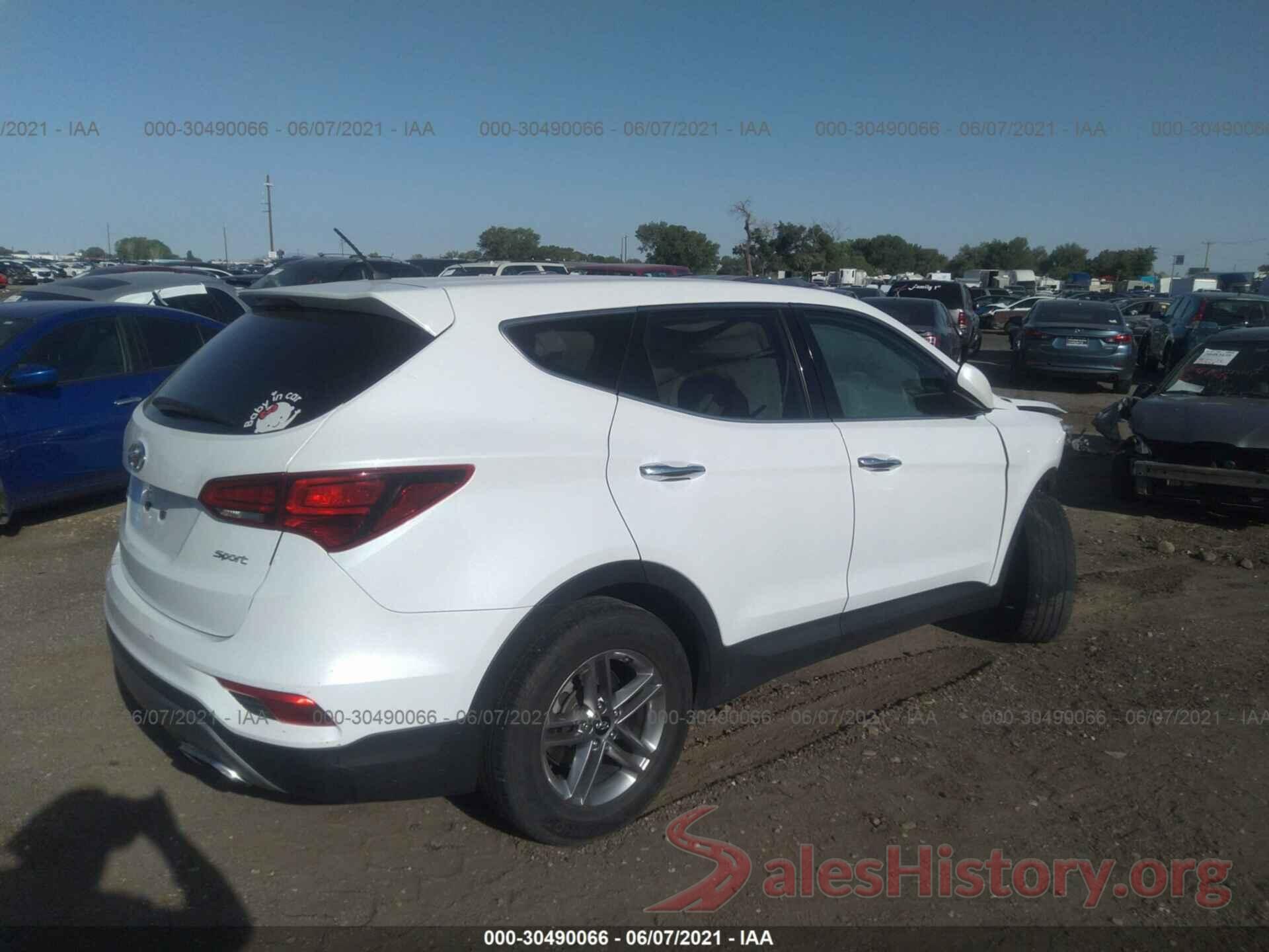 5NMZT3LB1JH062506 2018 HYUNDAI SANTA FE SPORT