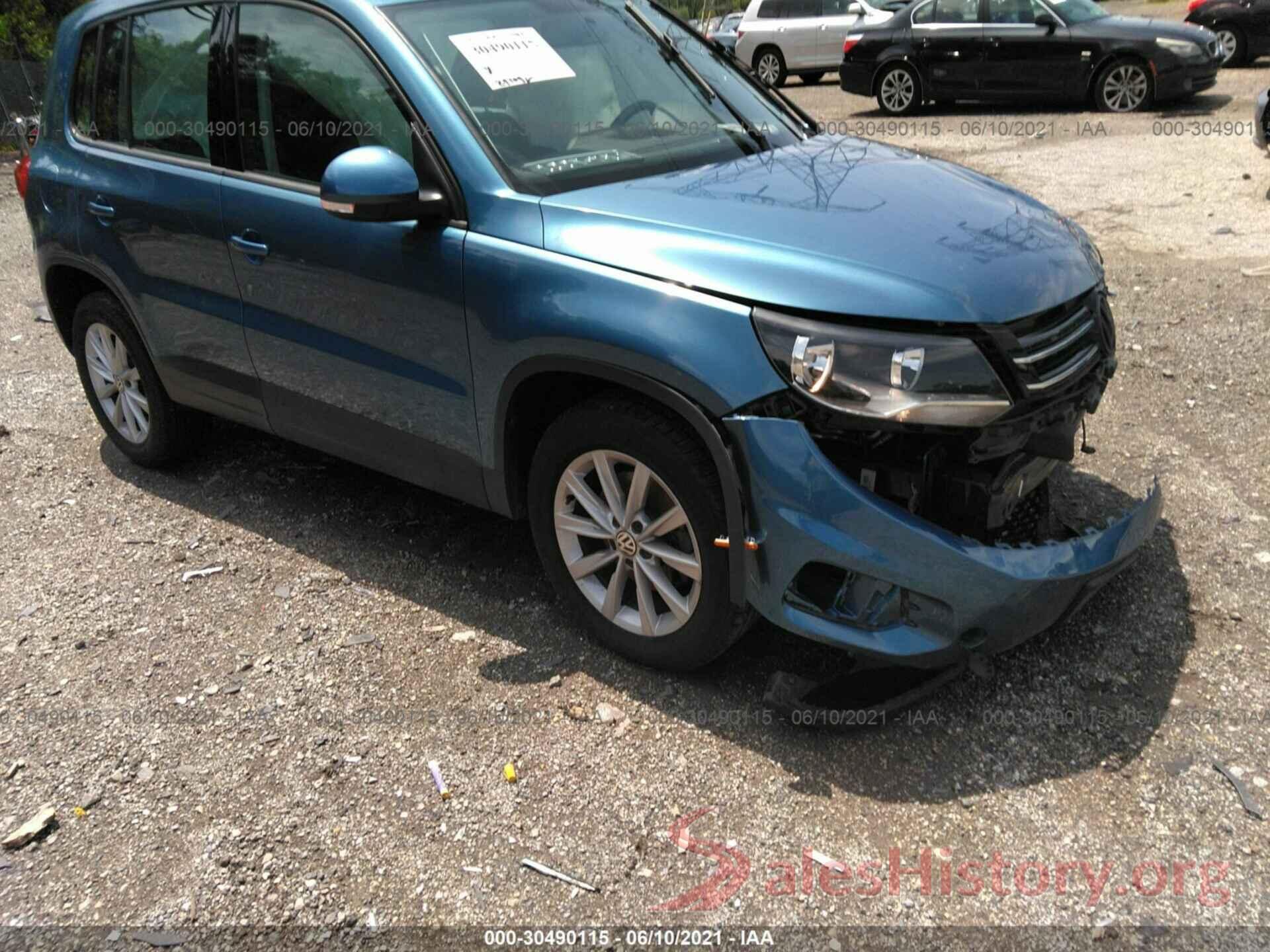 WVGBV7AX8HK047710 2017 VOLKSWAGEN TIGUAN