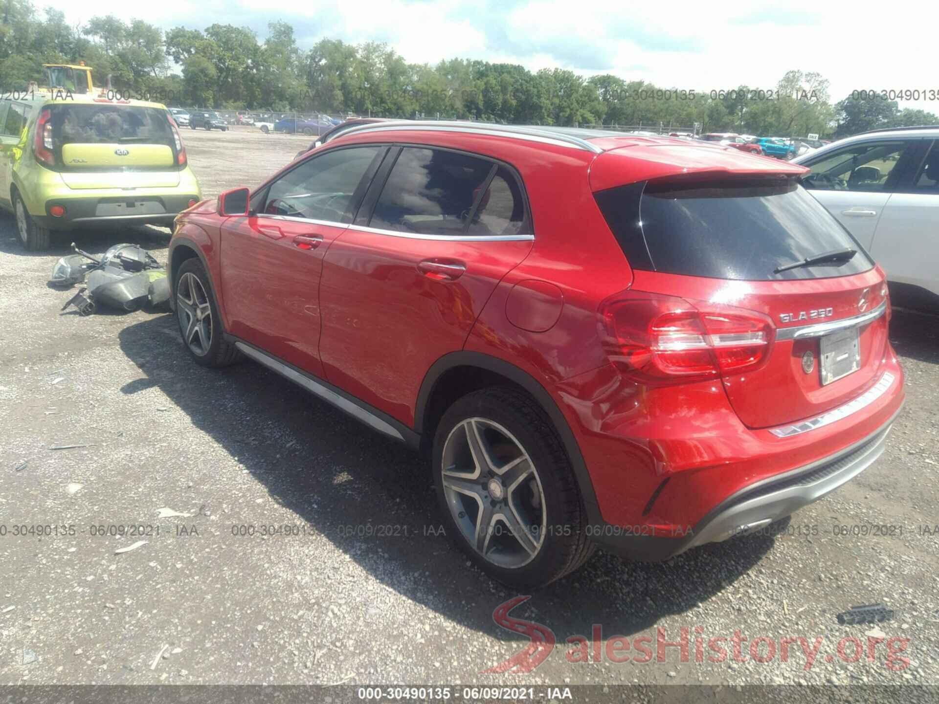 WDCTG4GB5GJ192991 2016 MERCEDES-BENZ GLA