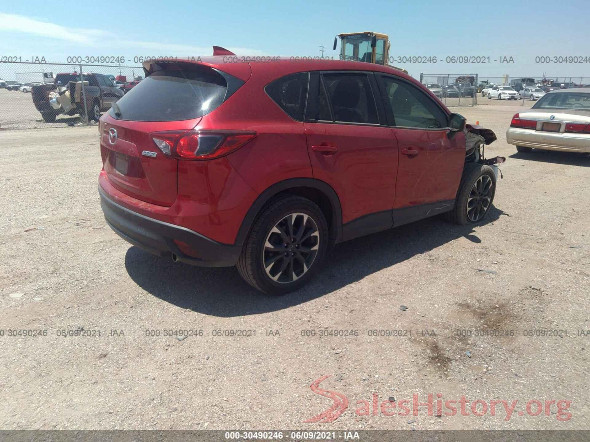 JM3KE2DY4G0809329 2016 MAZDA CX-5