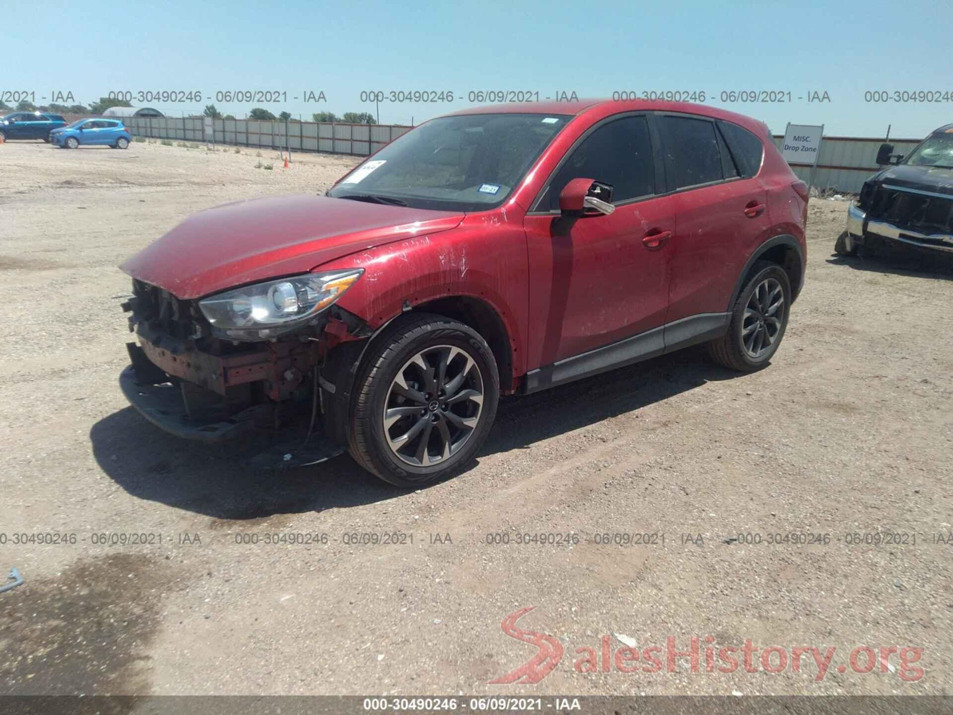 JM3KE2DY4G0809329 2016 MAZDA CX-5