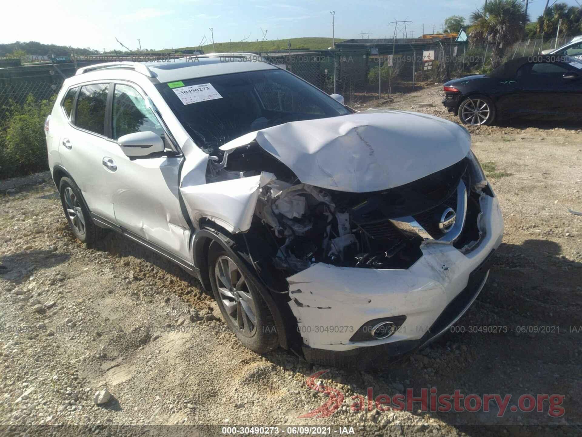 5N1AT2MV0GC876147 2016 NISSAN ROGUE