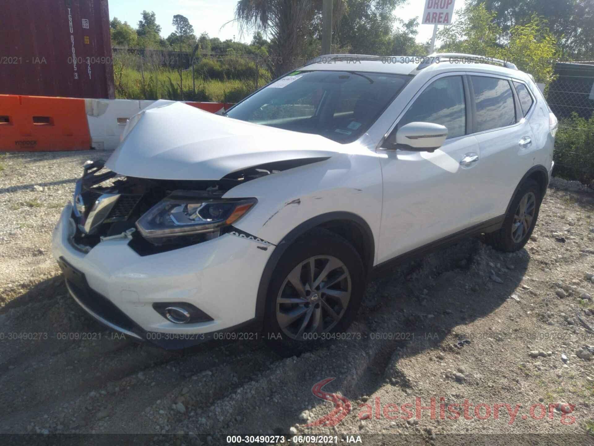 5N1AT2MV0GC876147 2016 NISSAN ROGUE