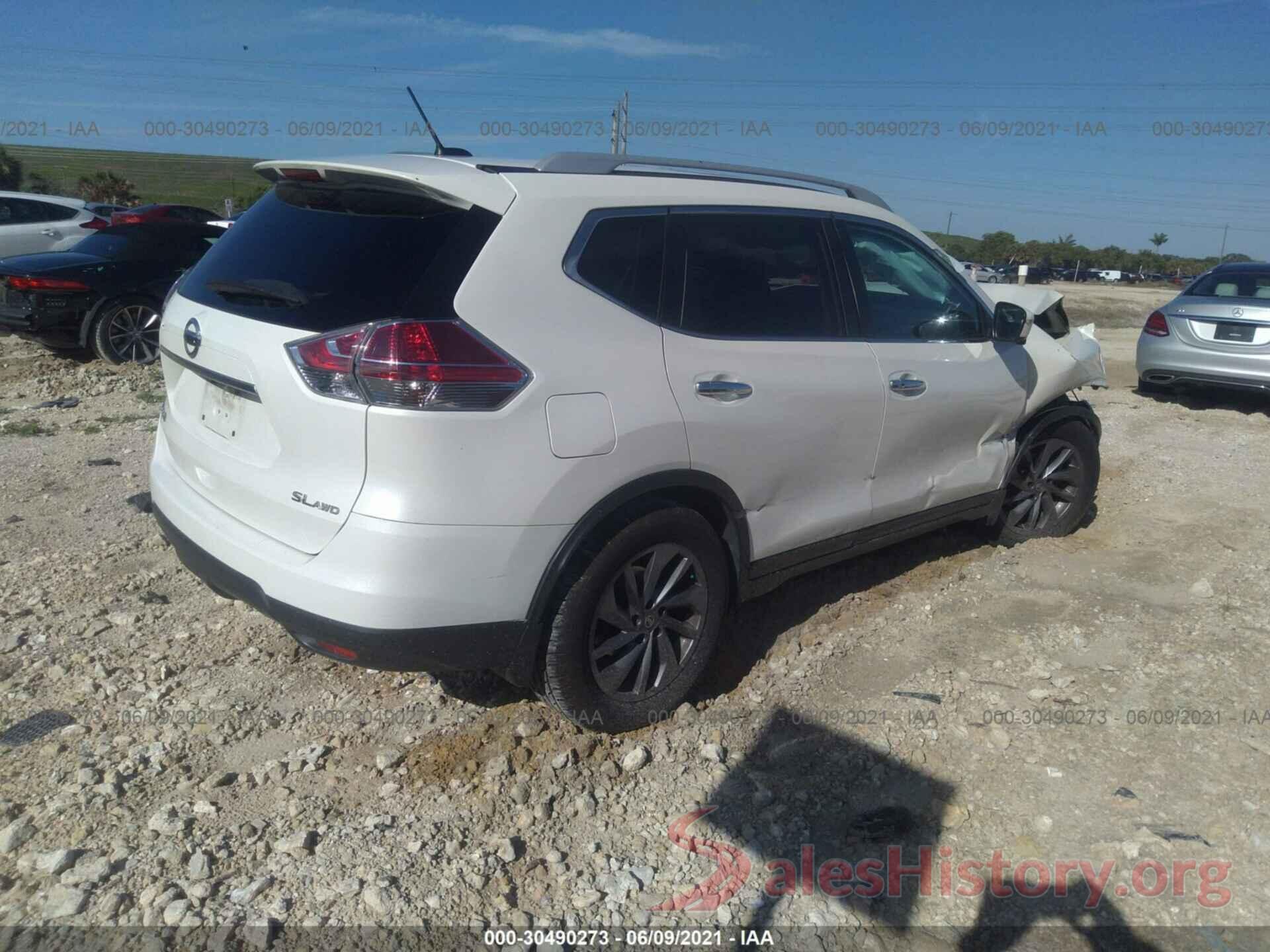 5N1AT2MV0GC876147 2016 NISSAN ROGUE