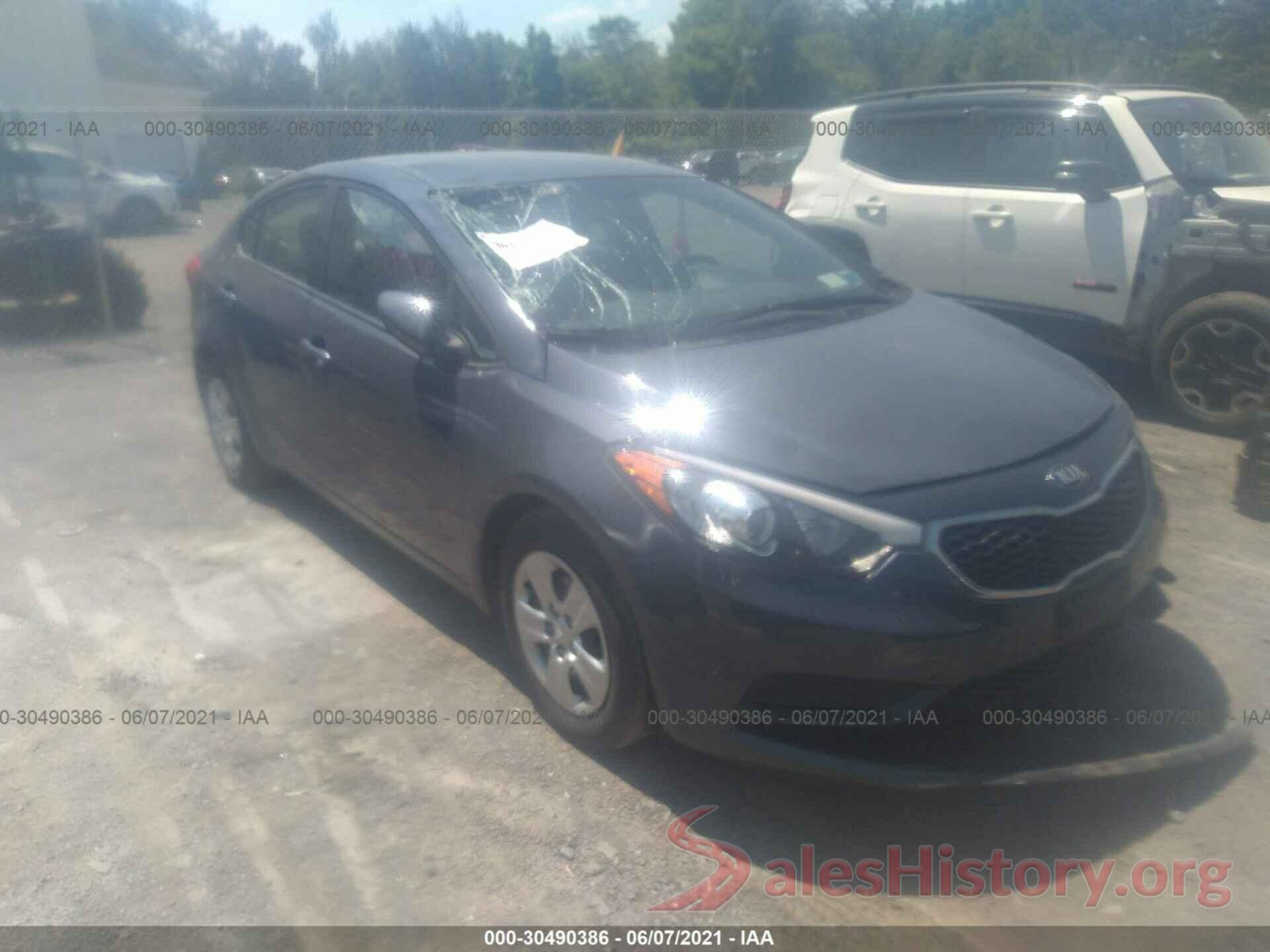 KNAFK4A64G5610699 2016 KIA FORTE