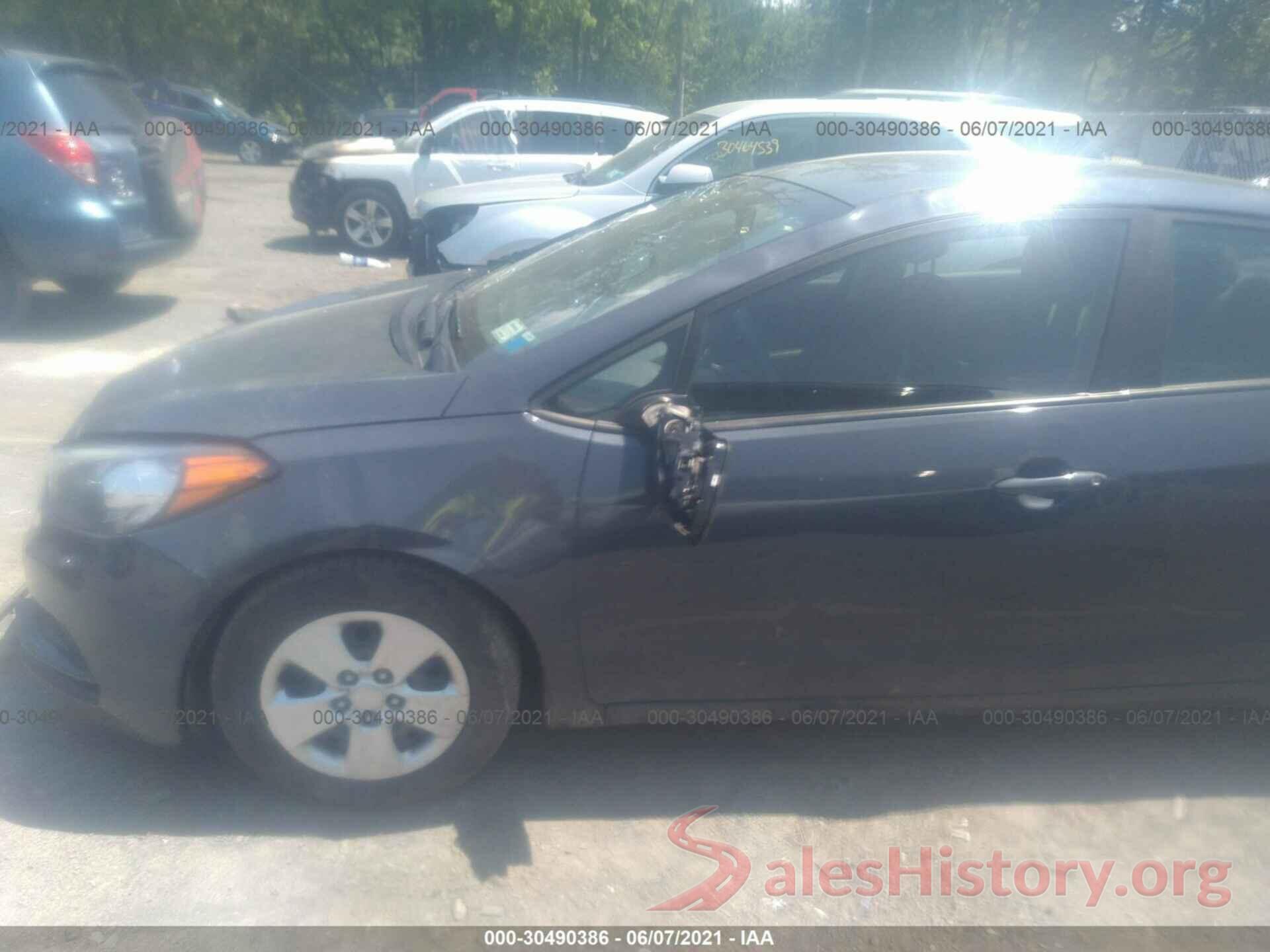 KNAFK4A64G5610699 2016 KIA FORTE