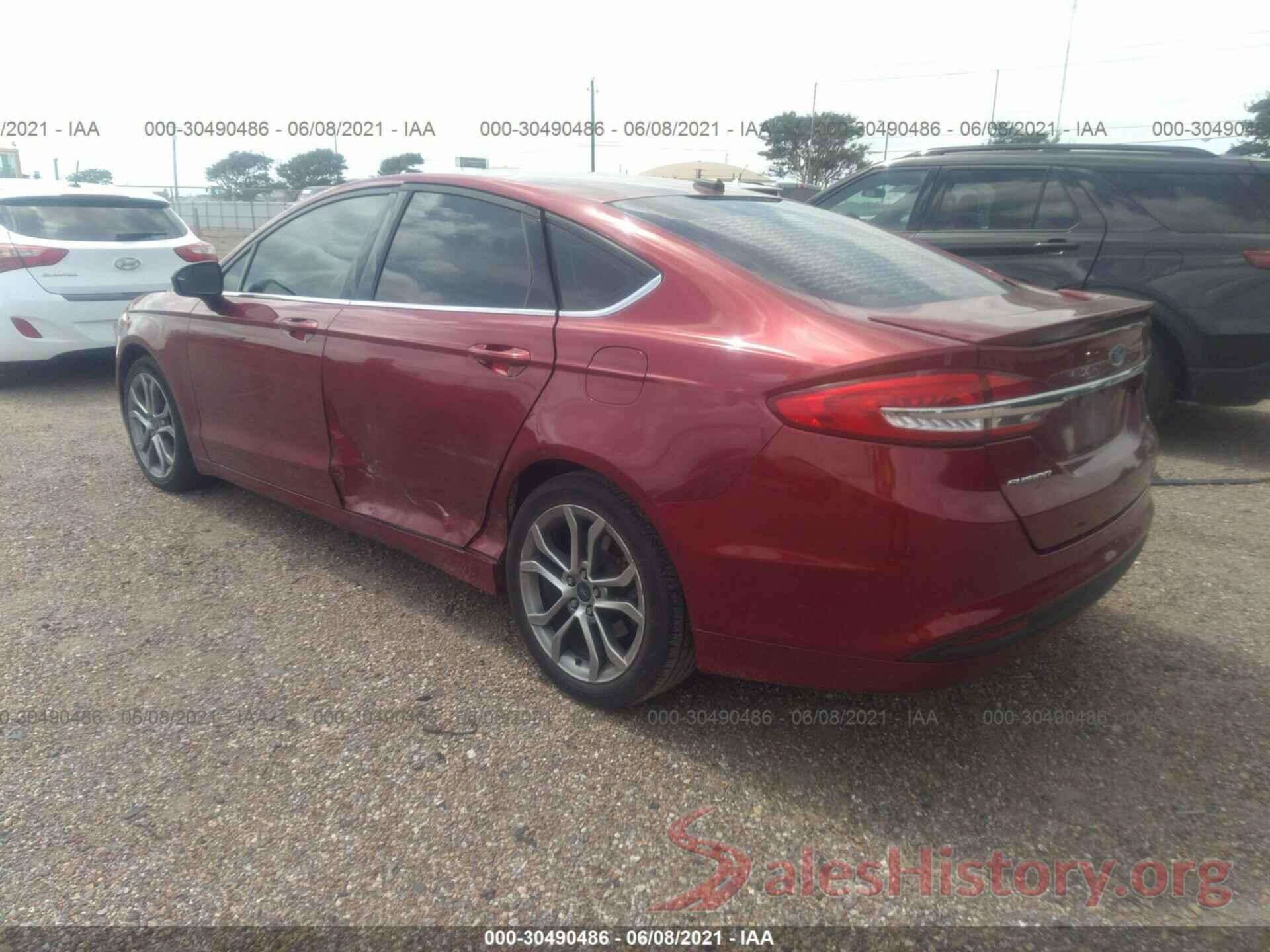 3FA6P0H70HR283590 2017 FORD FUSION