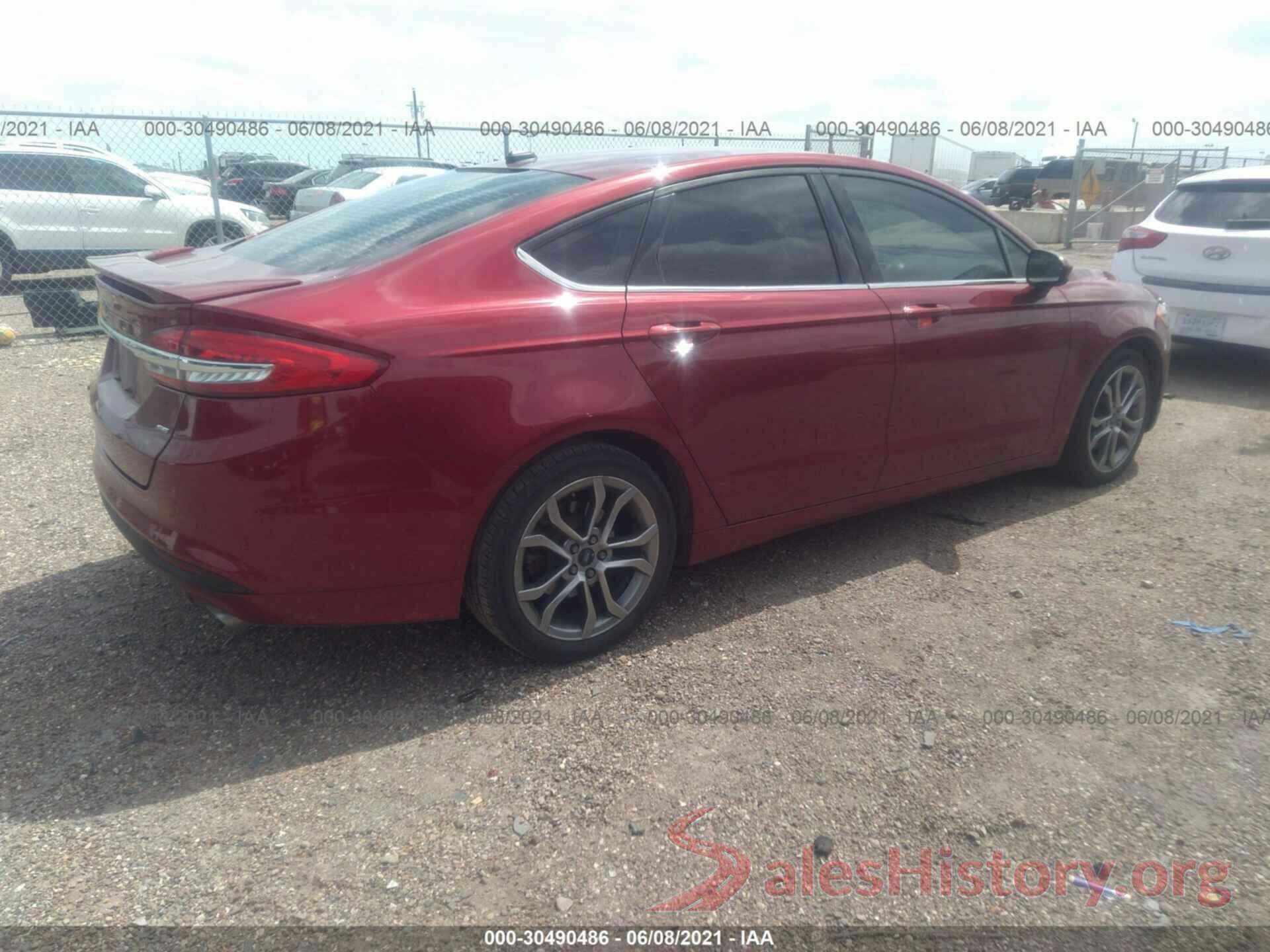 3FA6P0H70HR283590 2017 FORD FUSION