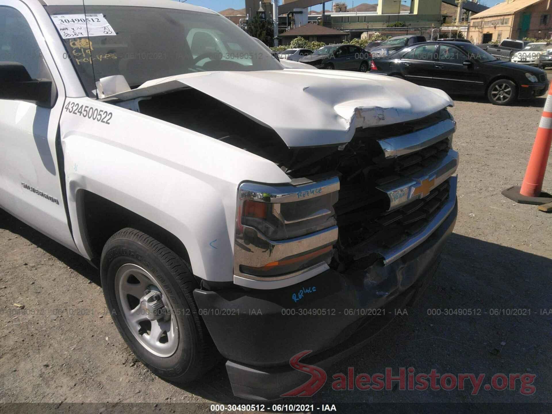 1GCNCNEC5HZ265257 2017 CHEVROLET SILVERADO 1500