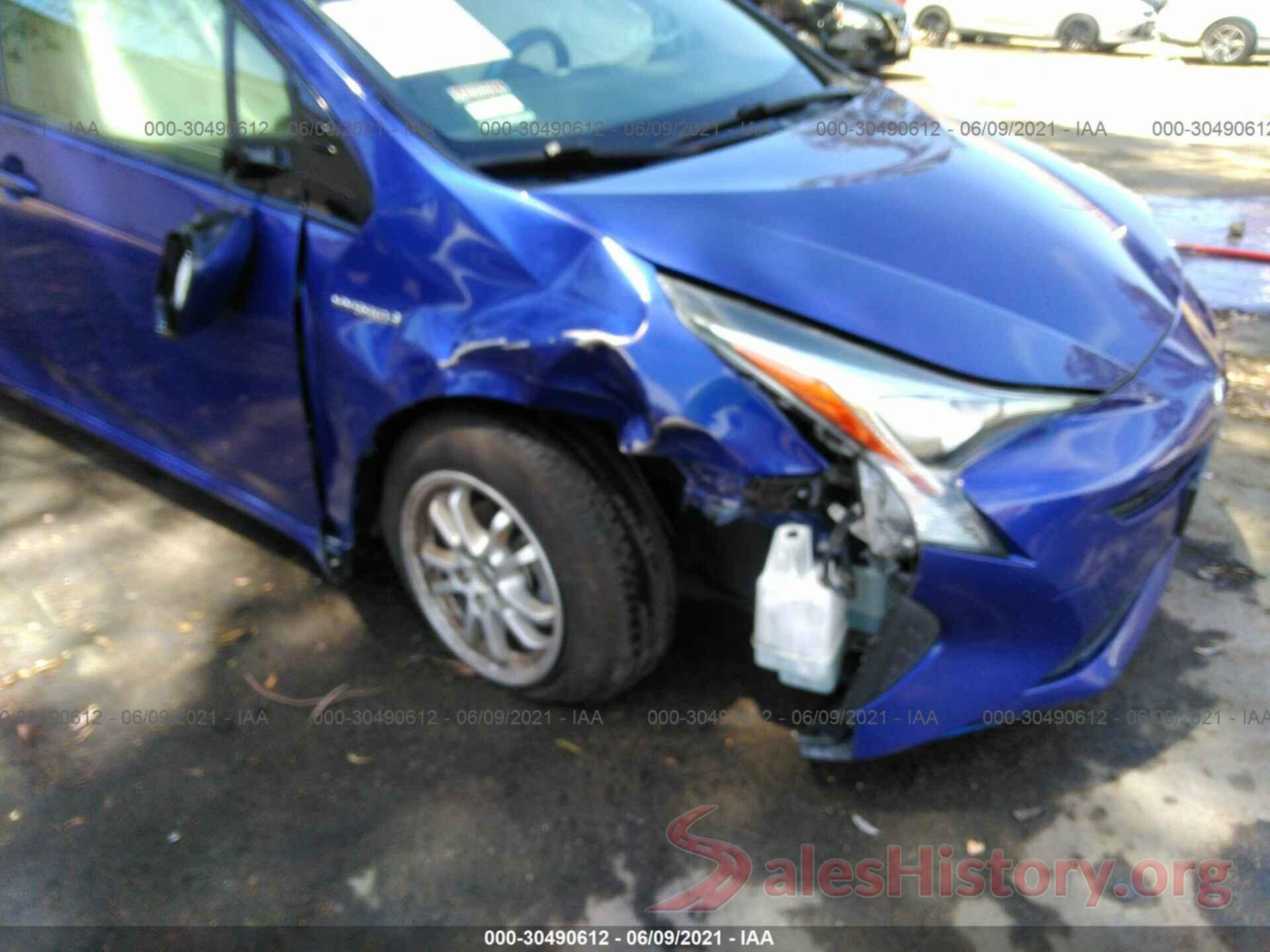 JTDKARFU3G3519220 2016 TOYOTA PRIUS