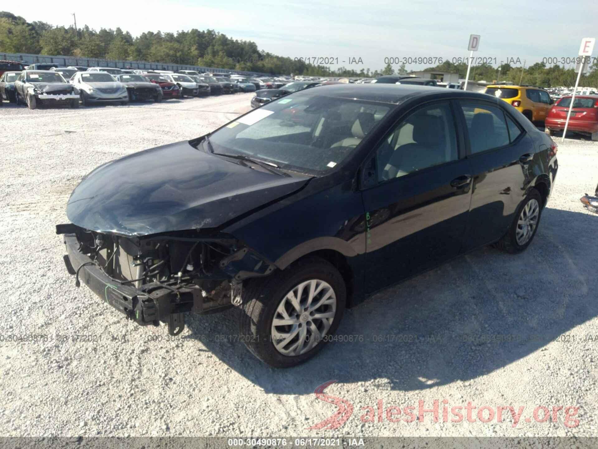 2T1BURHE8KC192231 2019 TOYOTA COROLLA