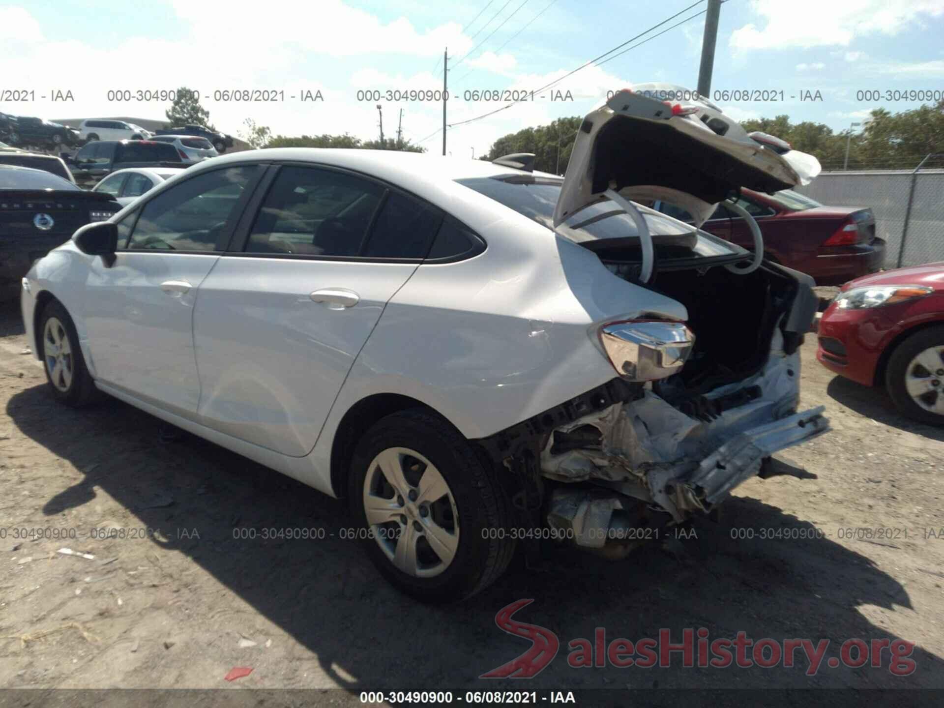 1G1BC5SM6G7249720 2016 CHEVROLET CRUZE