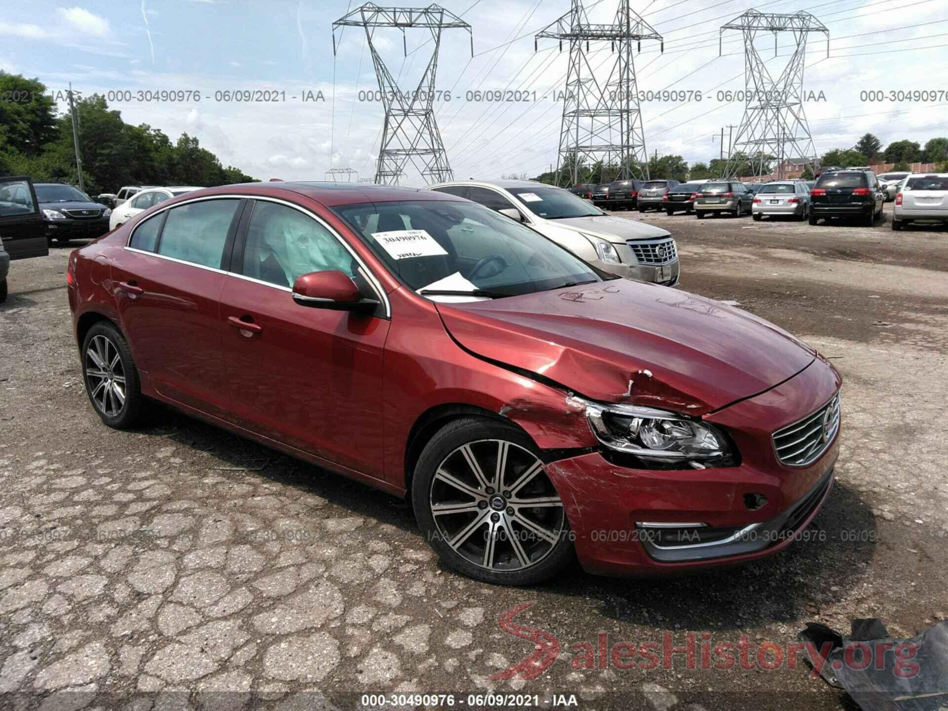 LYV402TK2HB195382 2017 VOLVO S60