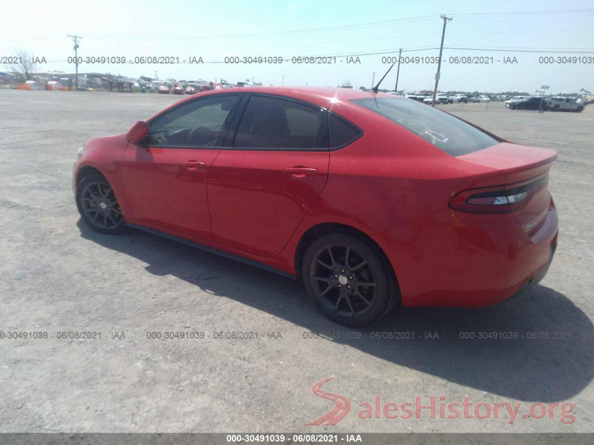 1C3CDFAAXGD736673 2016 DODGE DART