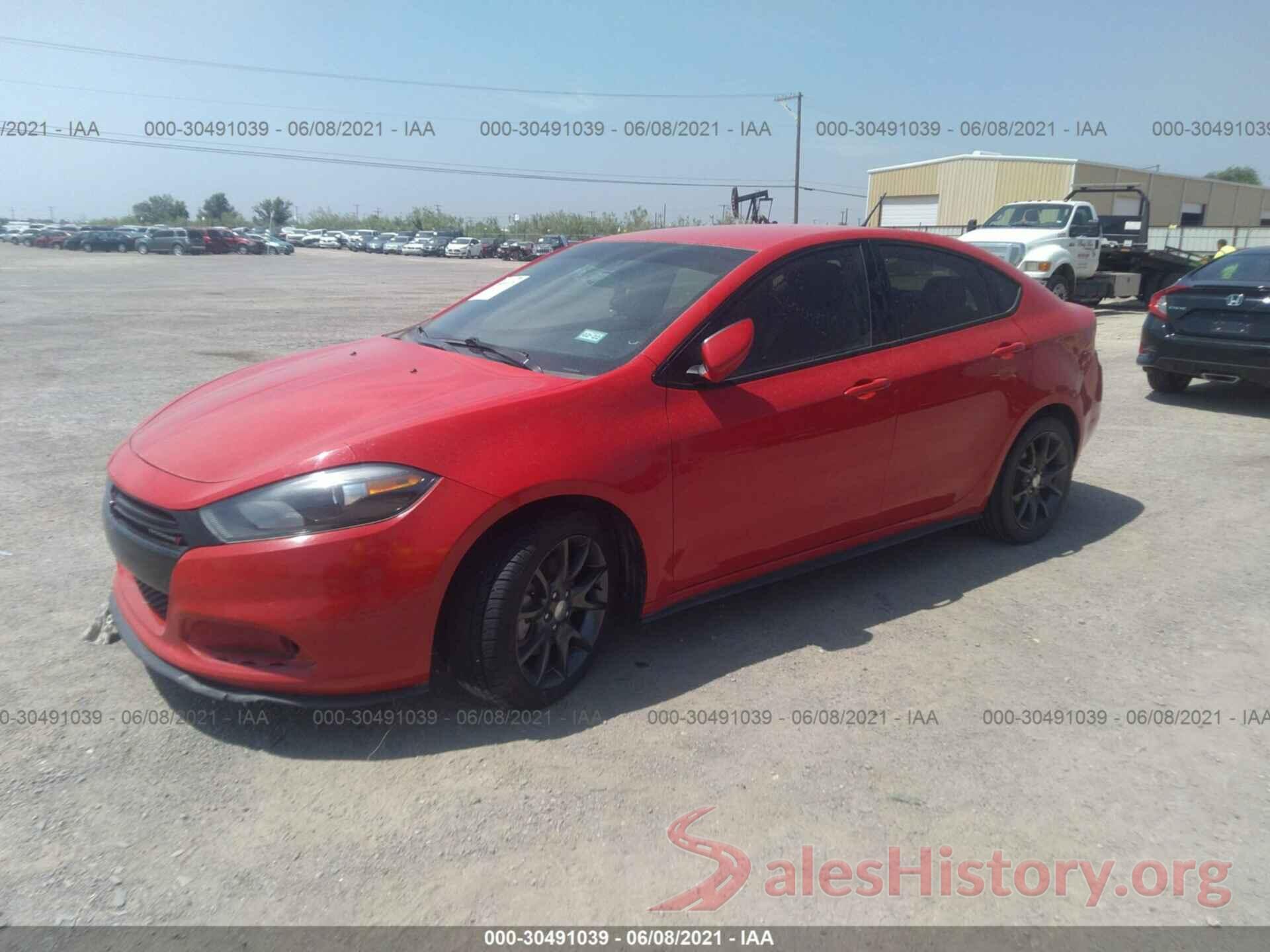 1C3CDFAAXGD736673 2016 DODGE DART