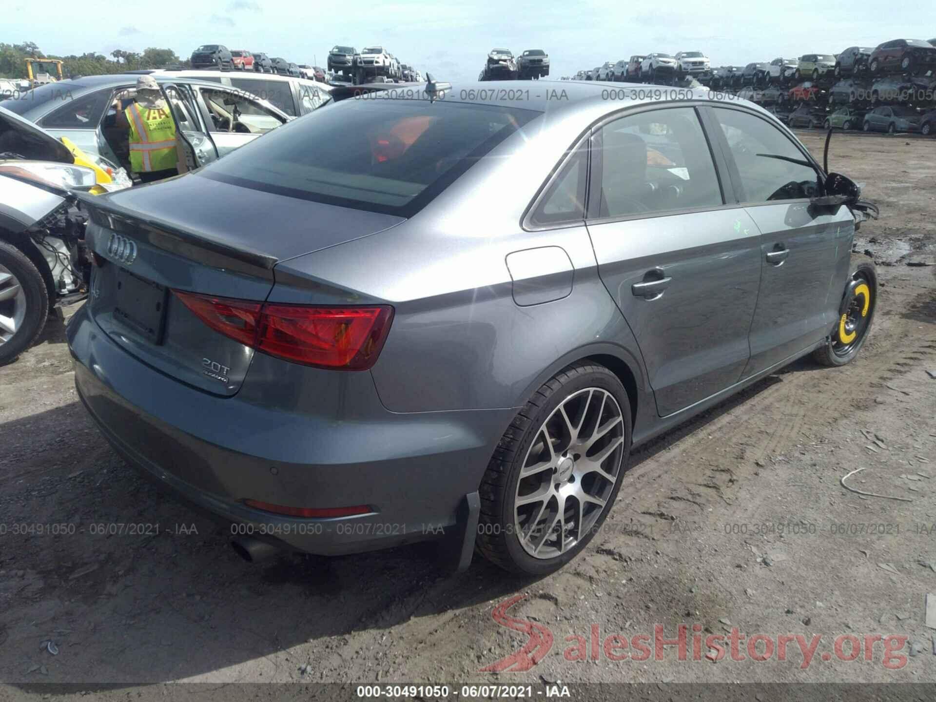 WAUB8GFF9G1025261 2016 AUDI A3