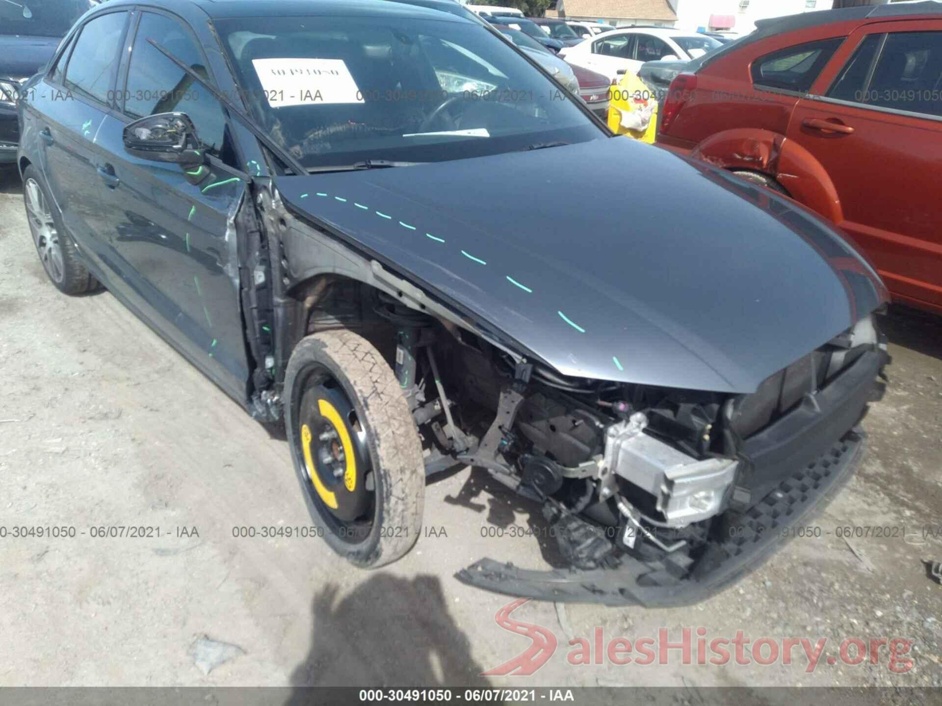 WAUB8GFF9G1025261 2016 AUDI A3