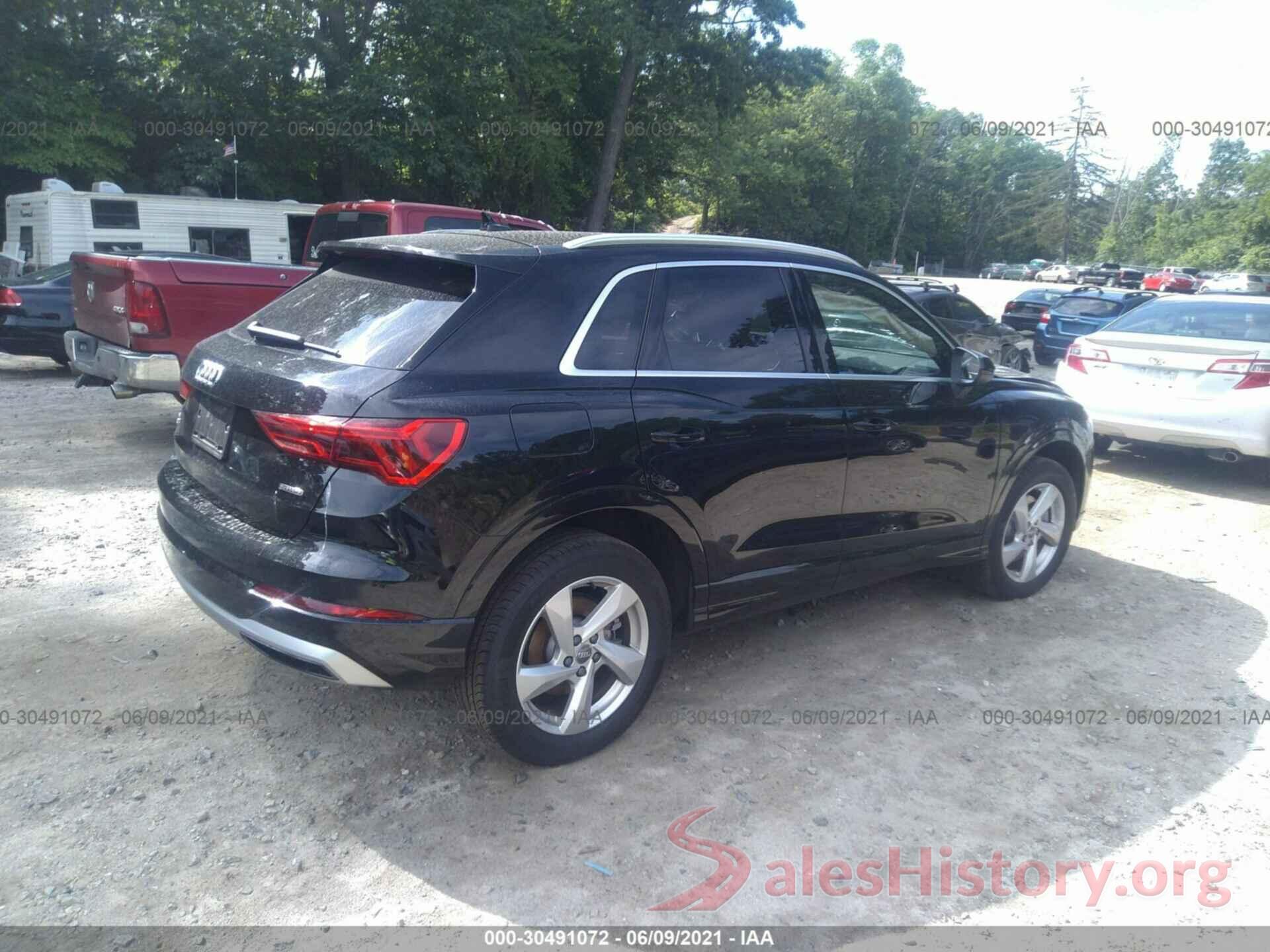 WA1AECF38L1124647 2020 AUDI Q3