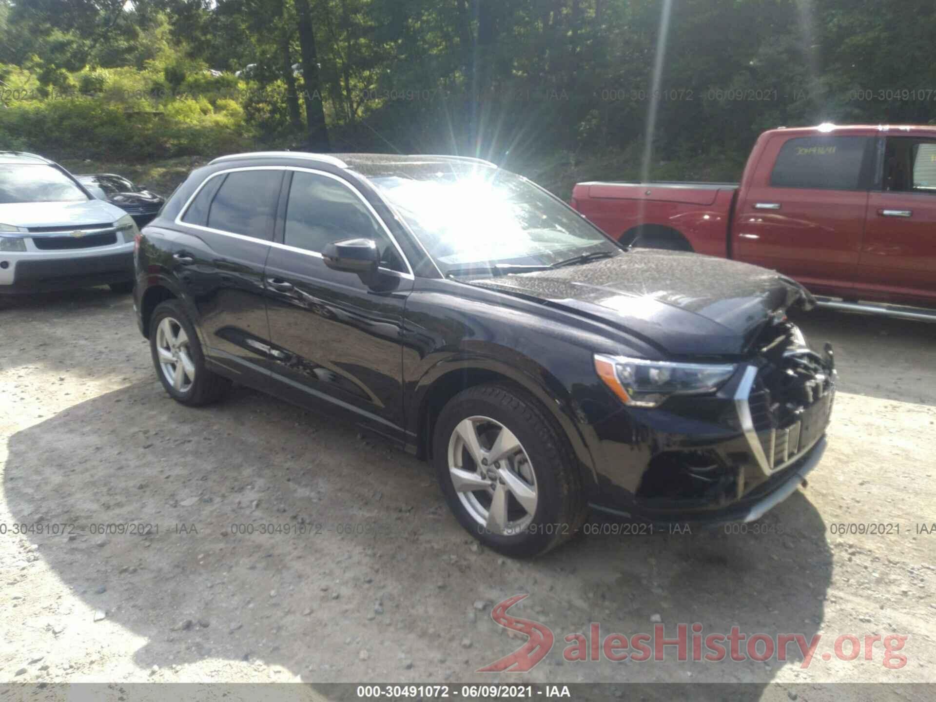 WA1AECF38L1124647 2020 AUDI Q3