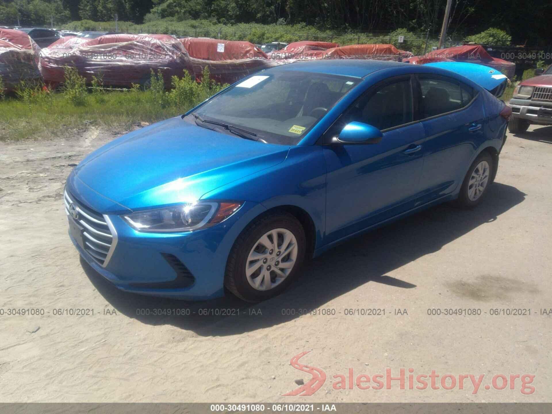 5NPD74LF9HH082846 2017 HYUNDAI ELANTRA