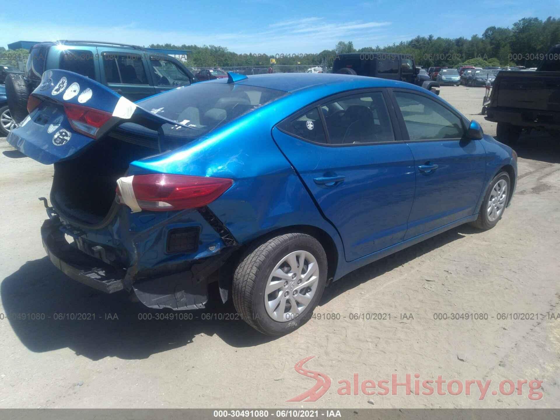 5NPD74LF9HH082846 2017 HYUNDAI ELANTRA