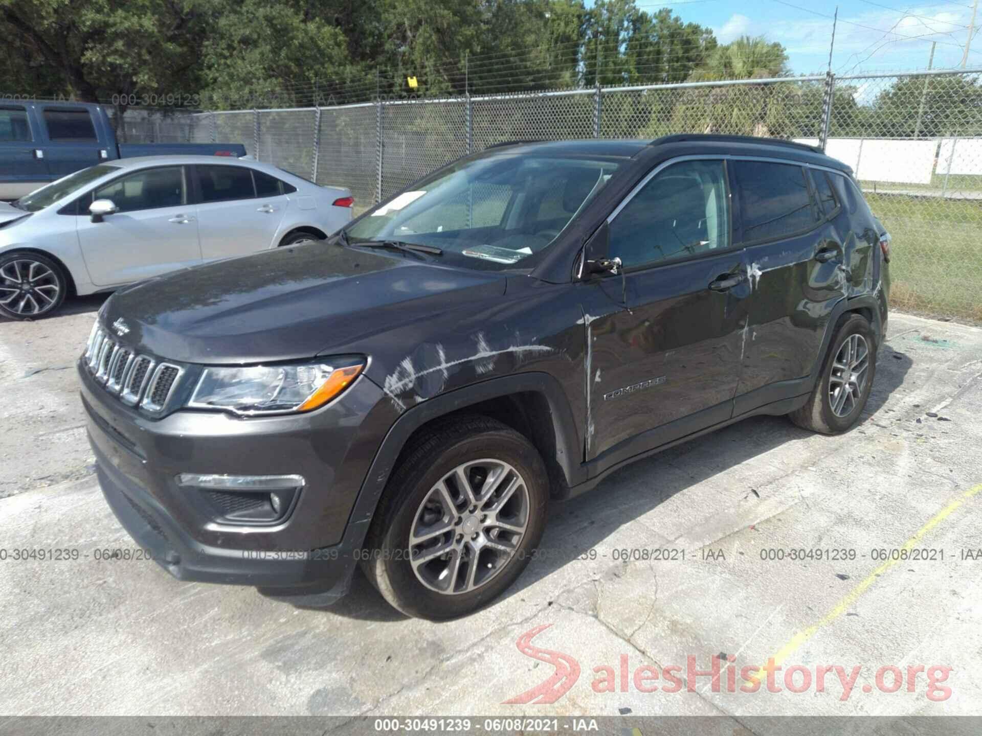 3C4NJCBB5LT252949 2020 JEEP COMPASS