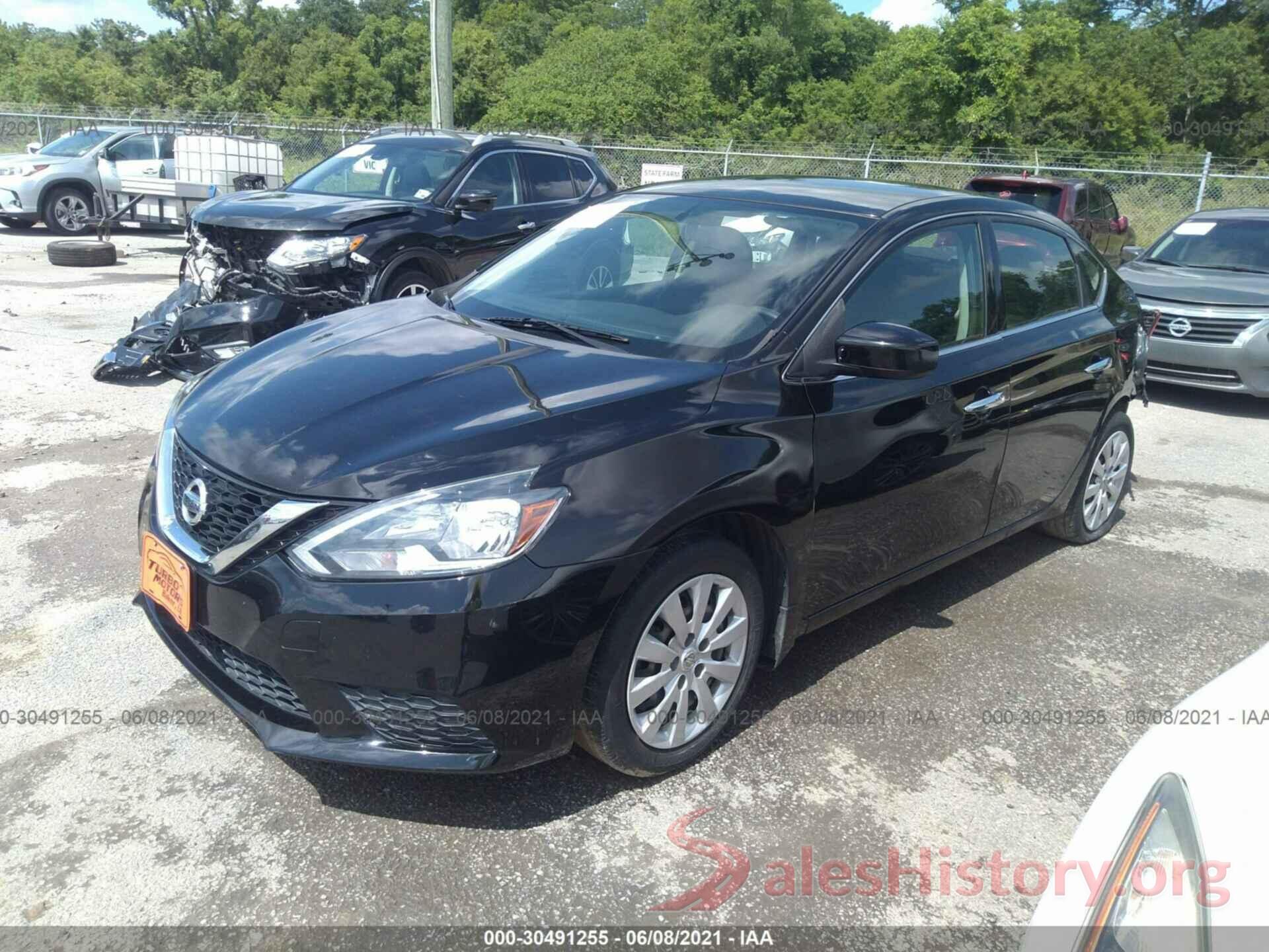 3N1AB7AP1HY309970 2017 NISSAN SENTRA