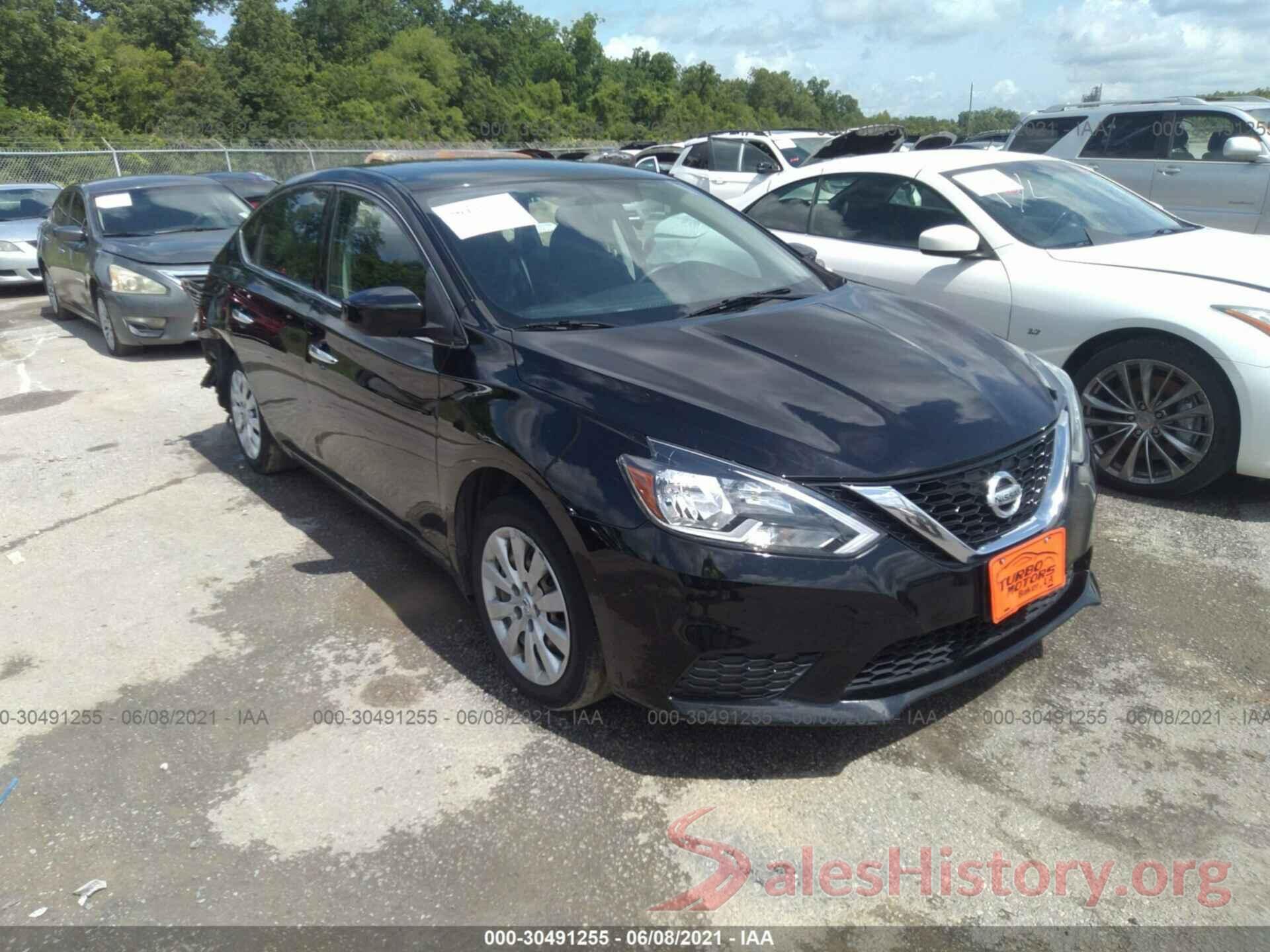 3N1AB7AP1HY309970 2017 NISSAN SENTRA