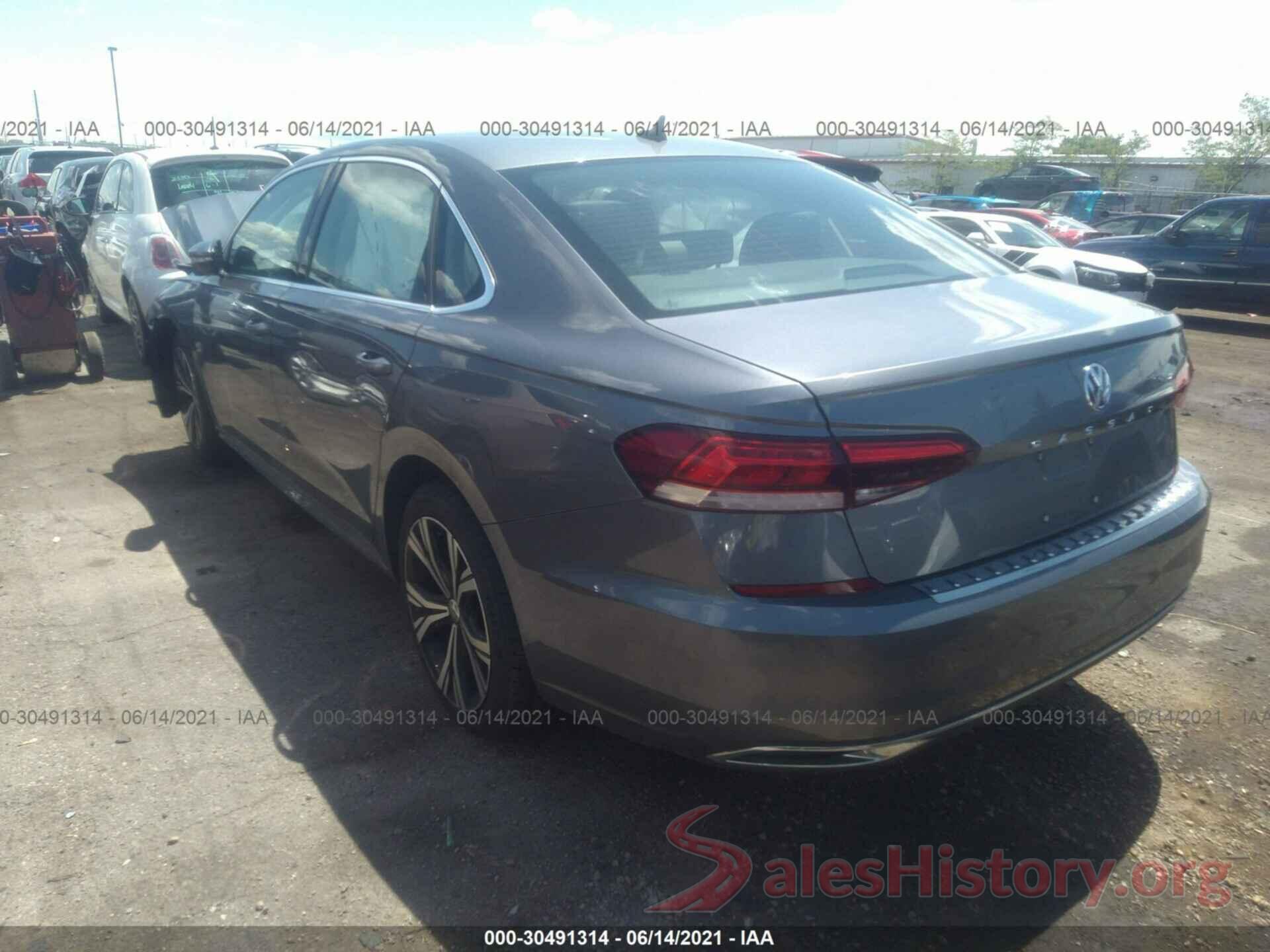 1VWSA7A33MC001782 2021 VOLKSWAGEN PASSAT