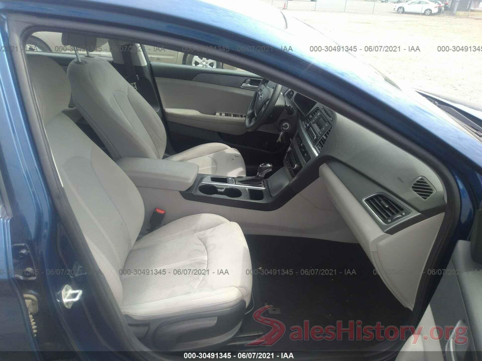 5NPE24AF4HH493738 2017 HYUNDAI SONATA