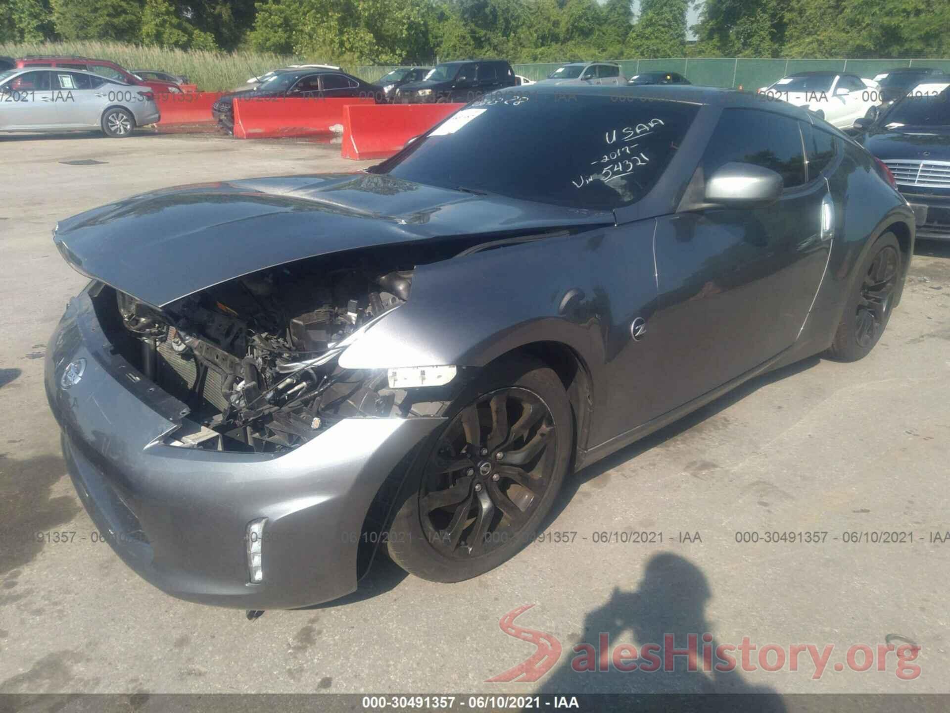 JN1AZ4EH0HM954321 2017 NISSAN 370Z