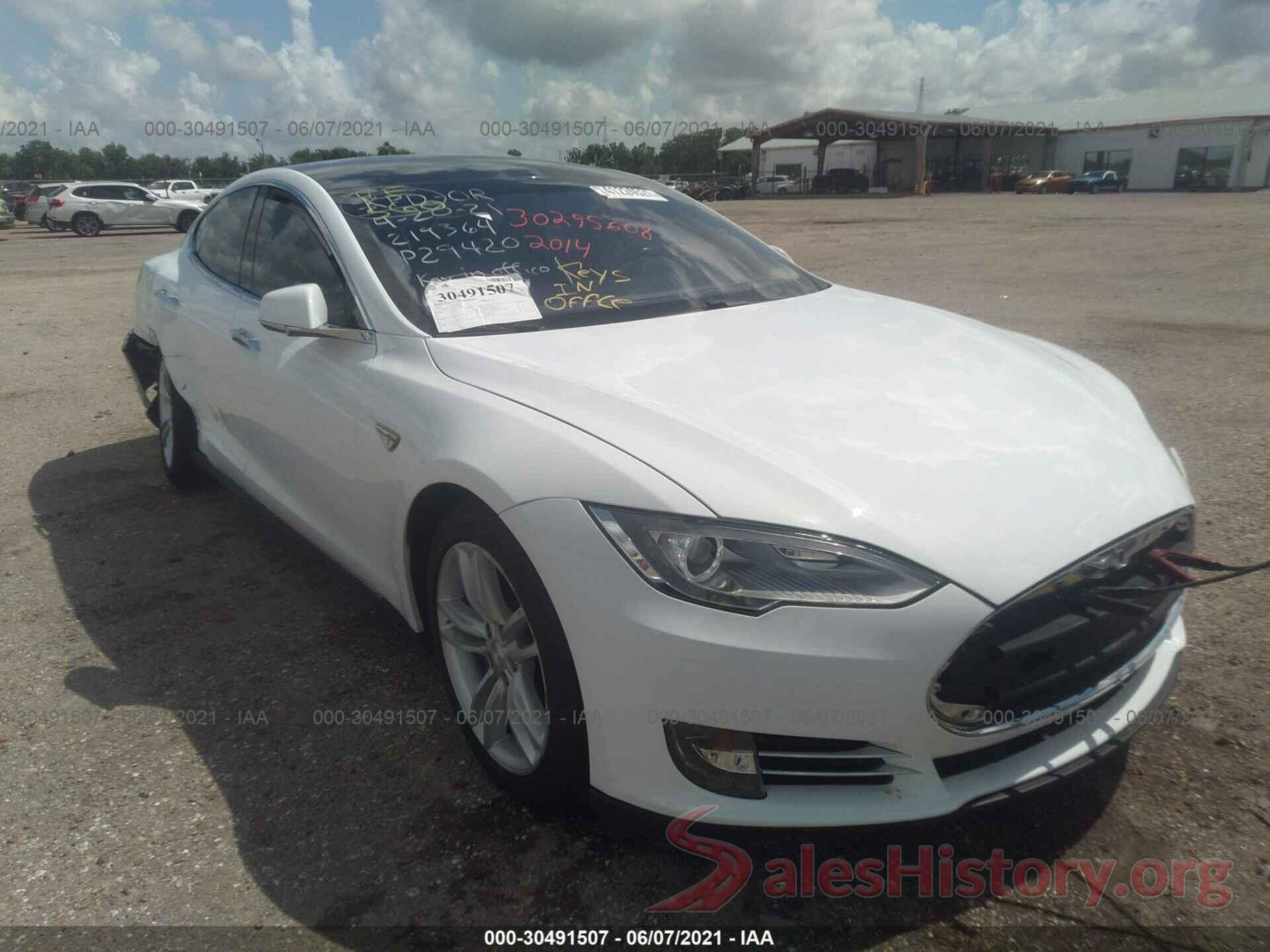 5YJSA1S12EFP29420 2014 TESLA MODEL S