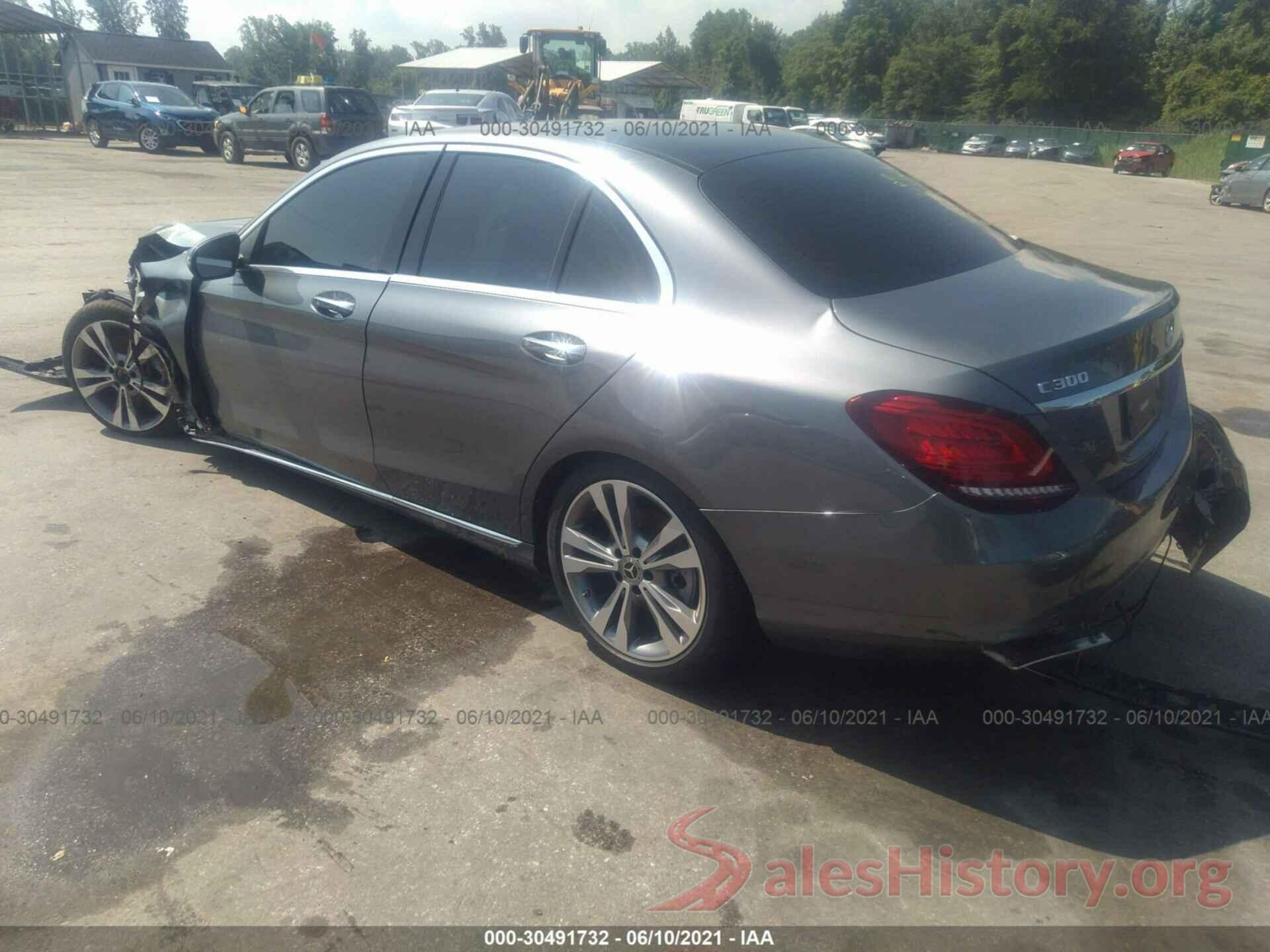 55SWF8EB0KU313845 2019 MERCEDES-BENZ C-CLASS