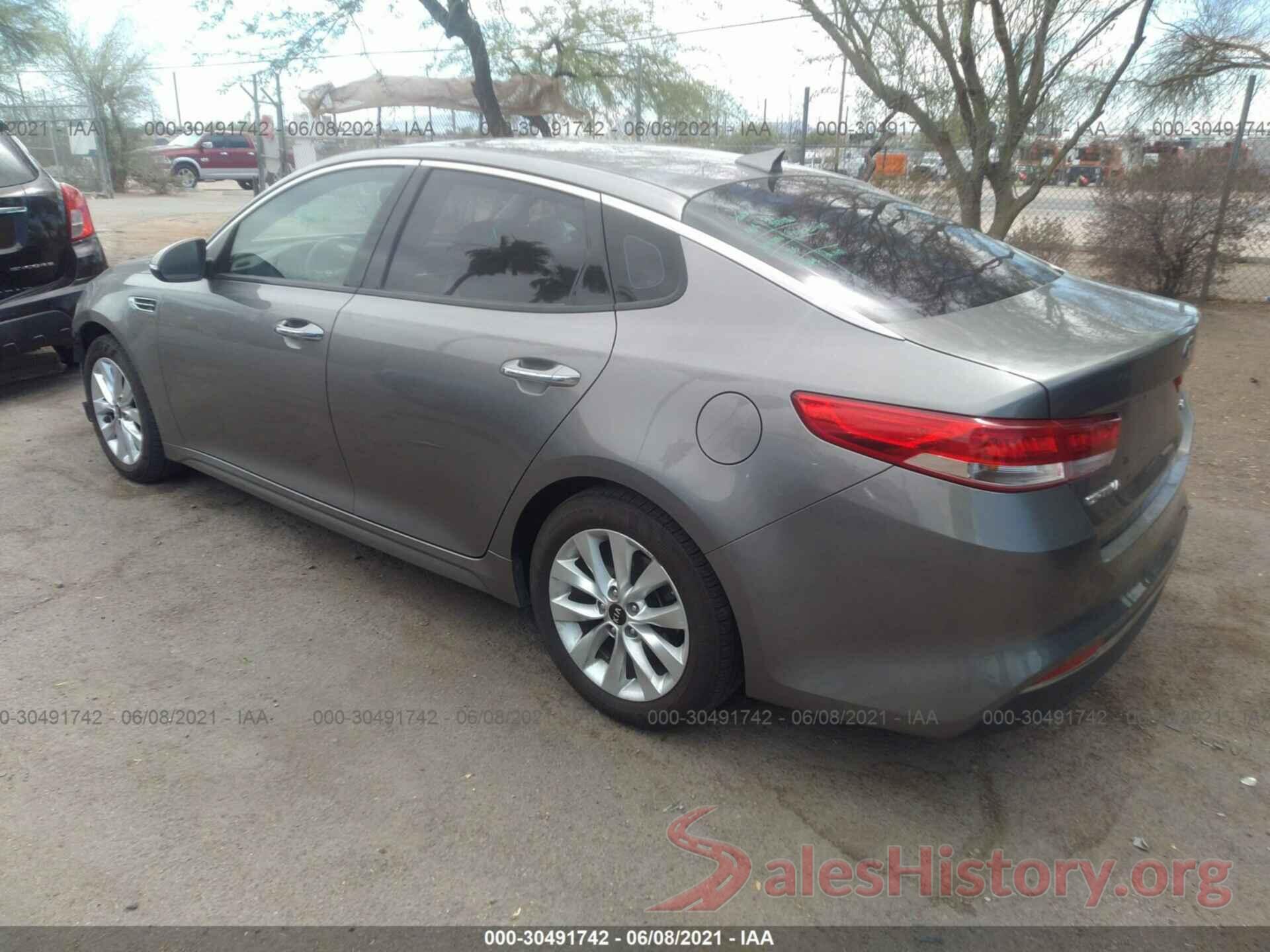 5XXGU4L34GG088897 2016 KIA OPTIMA