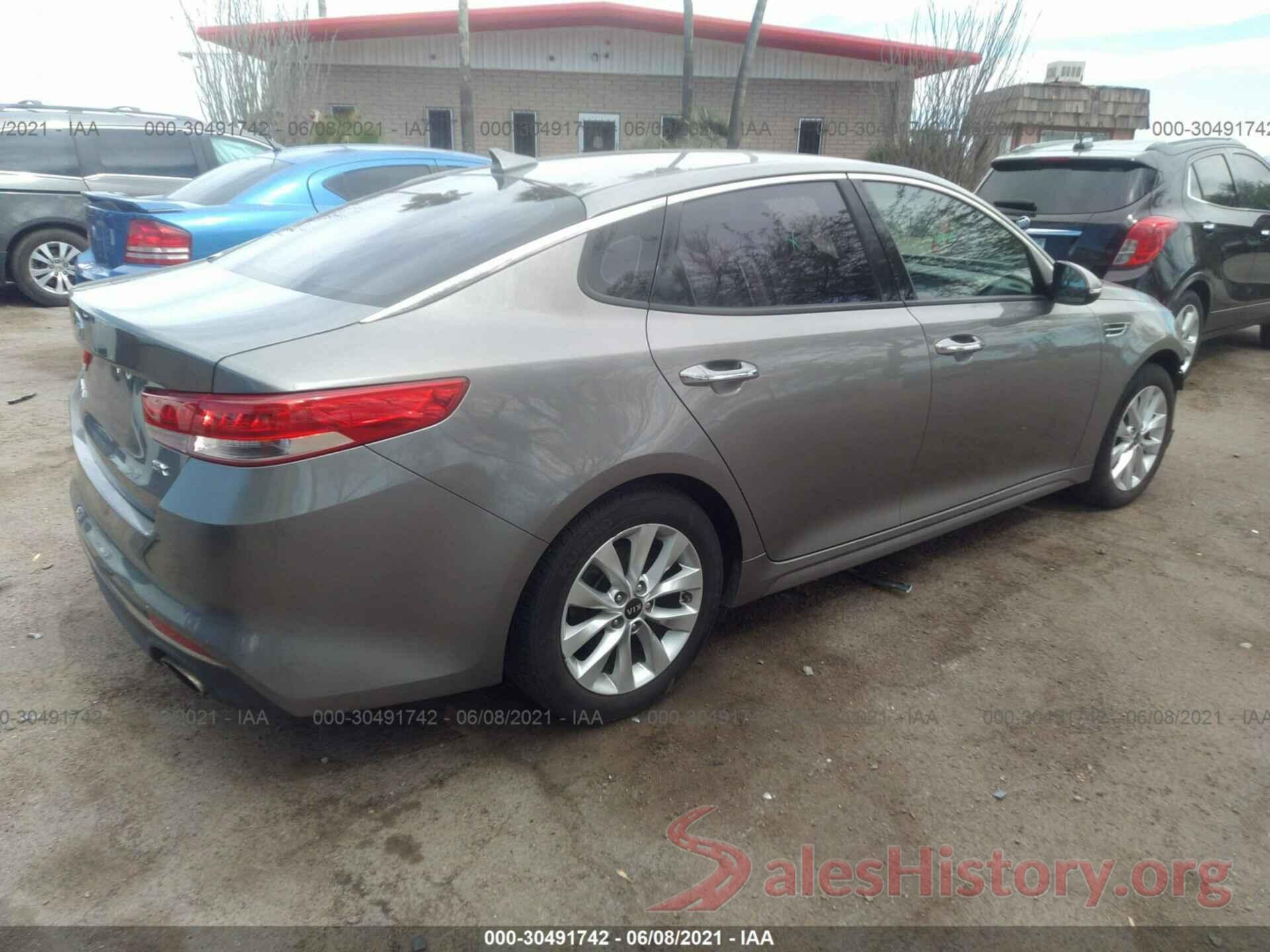 5XXGU4L34GG088897 2016 KIA OPTIMA