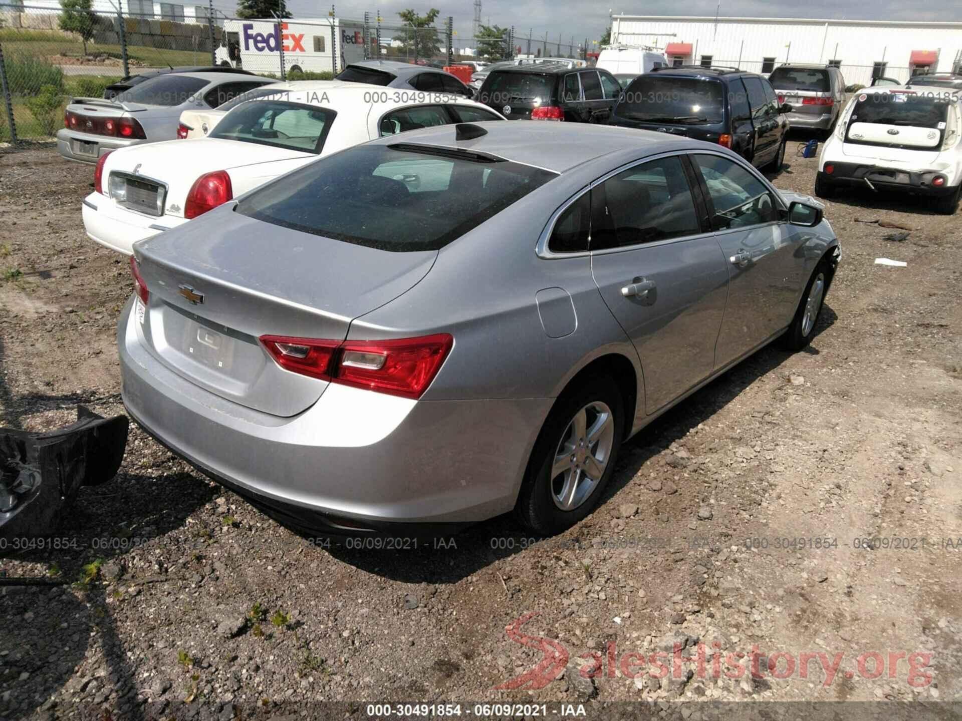 1G1ZB5ST6LF145060 2020 CHEVROLET MALIBU