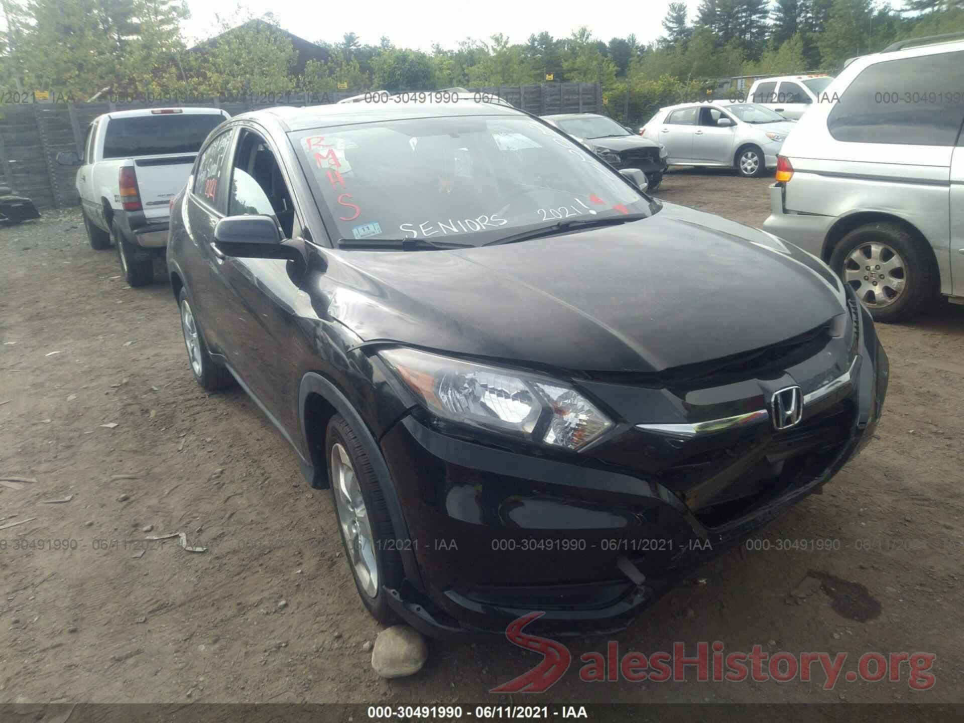 3CZRU6H38GM747909 2016 HONDA HR-V